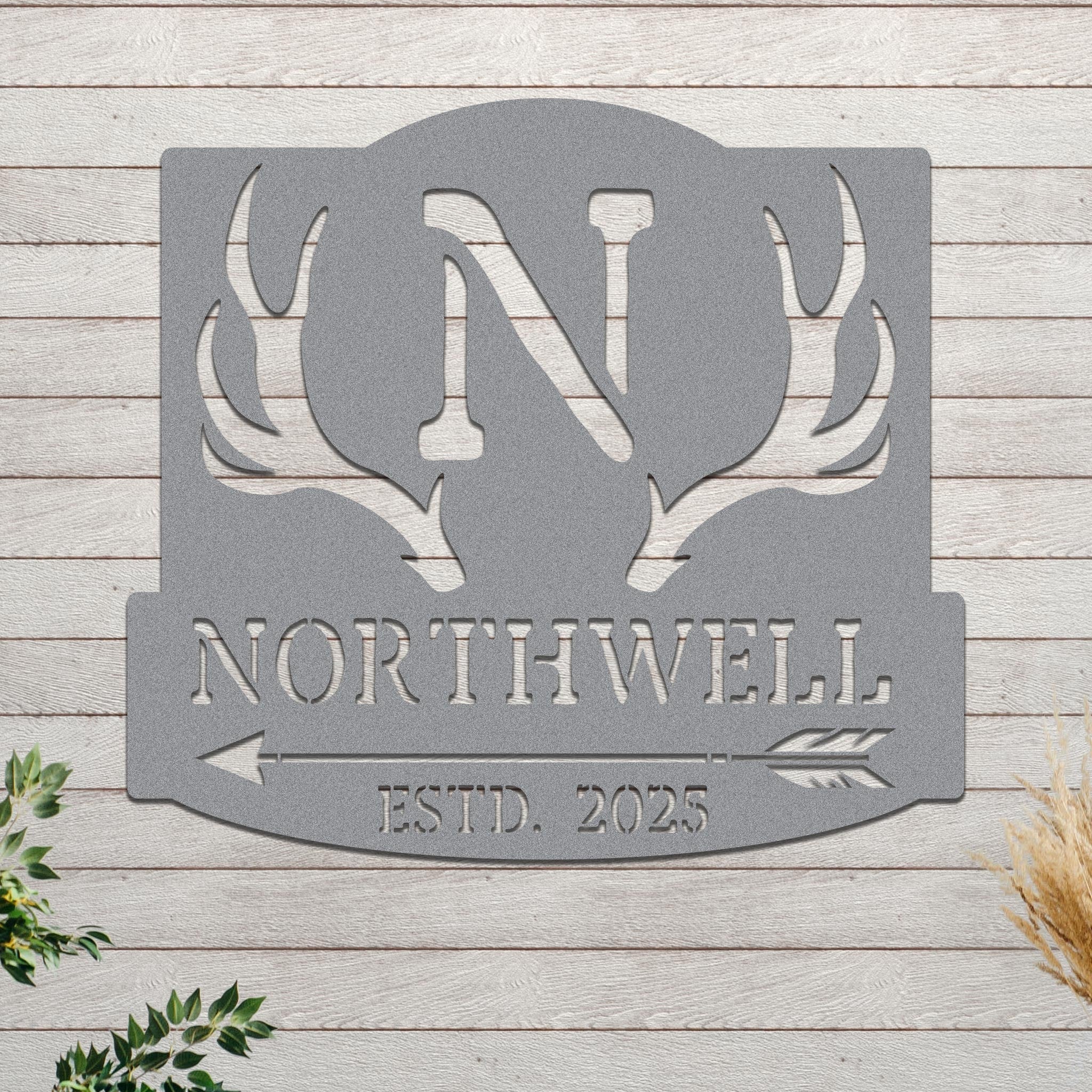 Ranch Sign With Antlers - Image 5