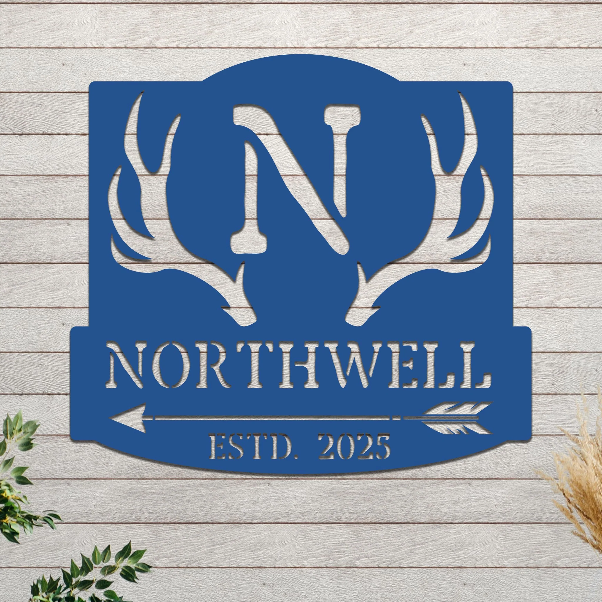 Ranch Sign With Antlers - Image 8