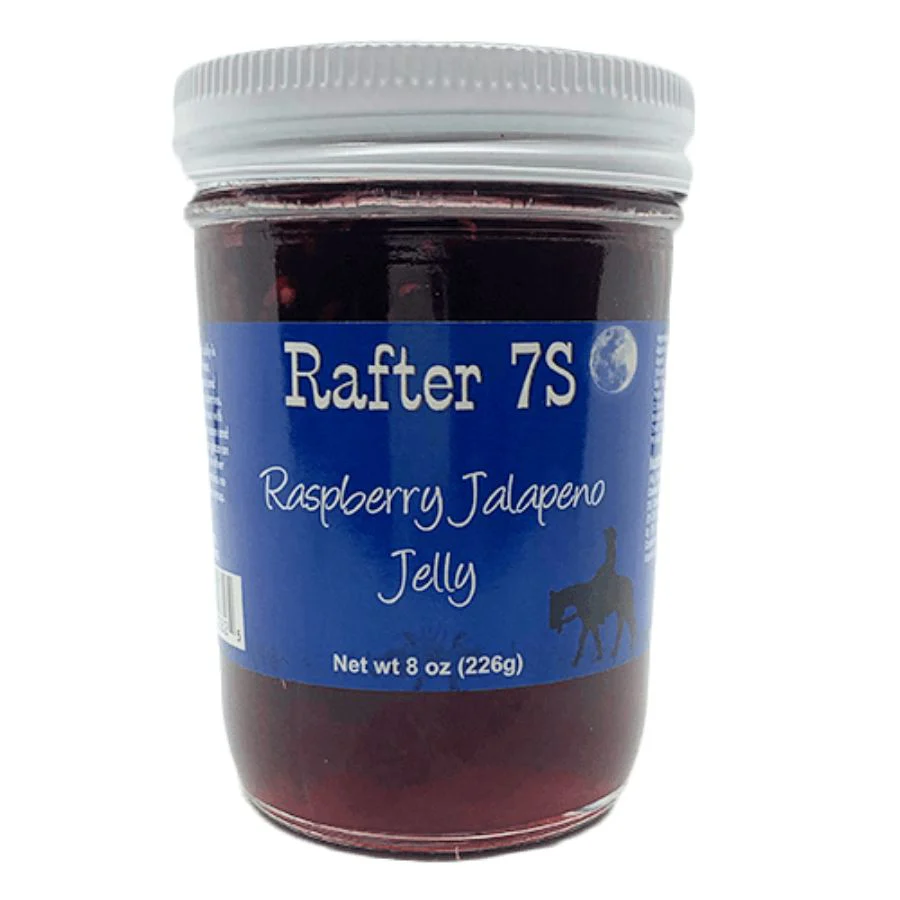 Raspberry Jalapeno Jelly | Pack of 2 | 8 oz | Rafter 7S - Image 2
