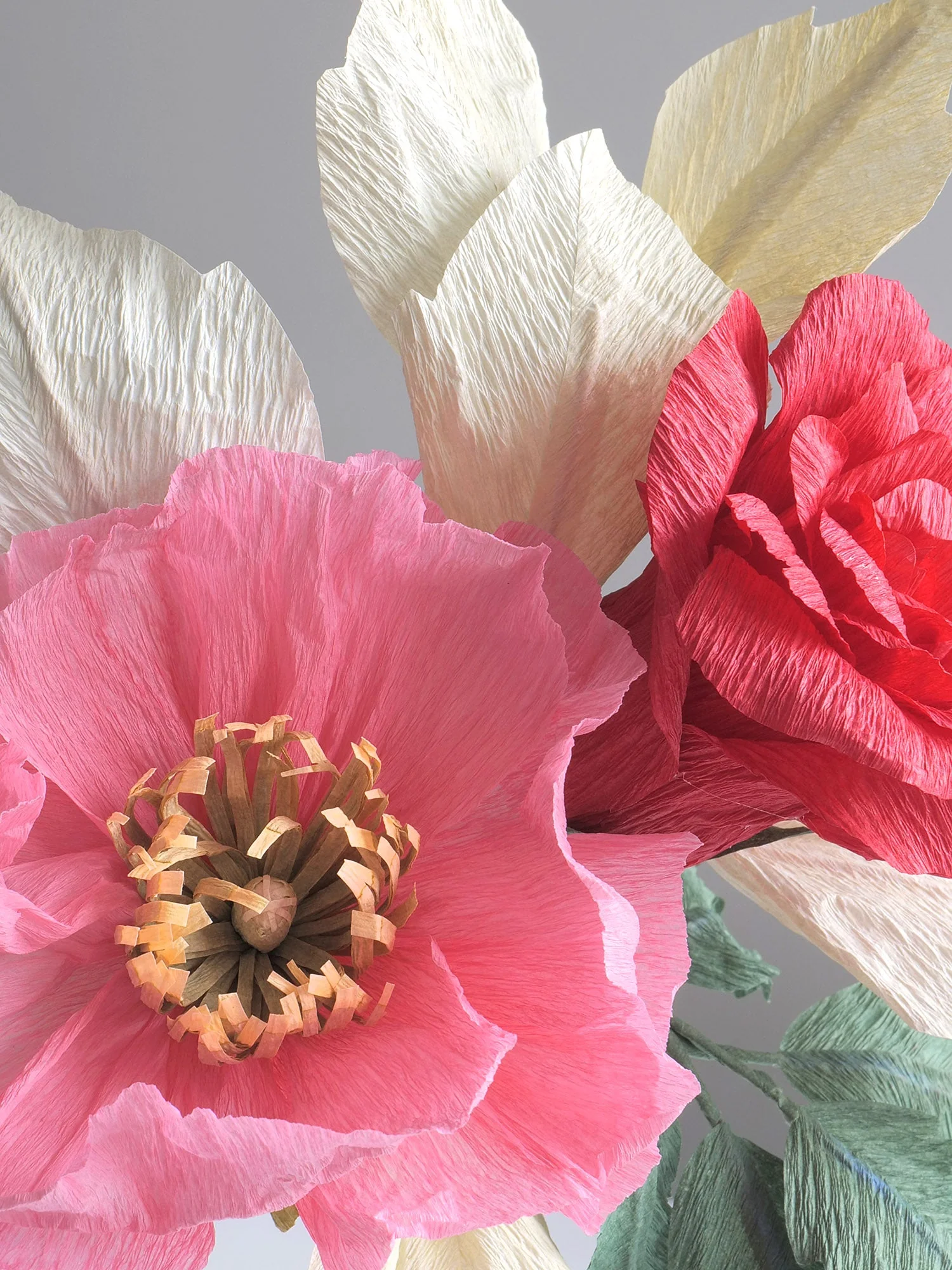Red as a Rose | Paper Flower Bouquet - Image 2