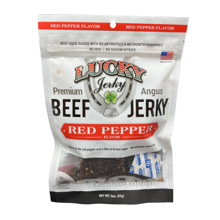 Red Pepper Beef Jerky | Pack of 2 | 3 oz | Nebraska Star Beef - Image 2