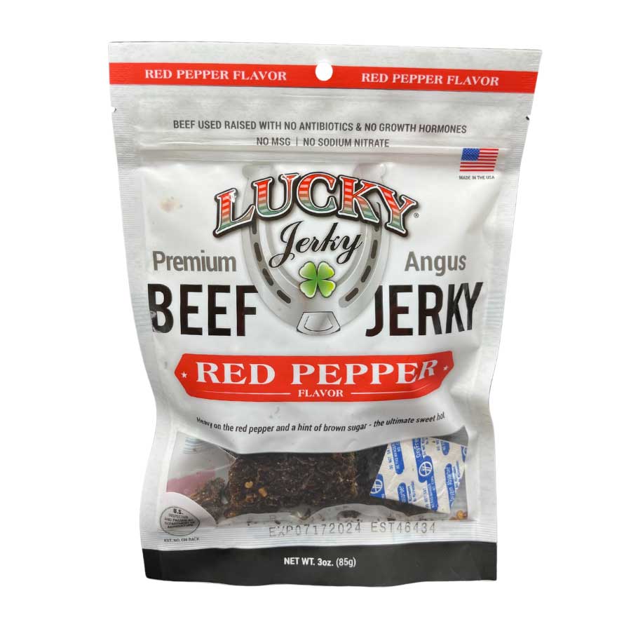 Red Pepper Beef Jerky | Pack of 3 | 3 oz | Nebraska Star Beef - Image 2
