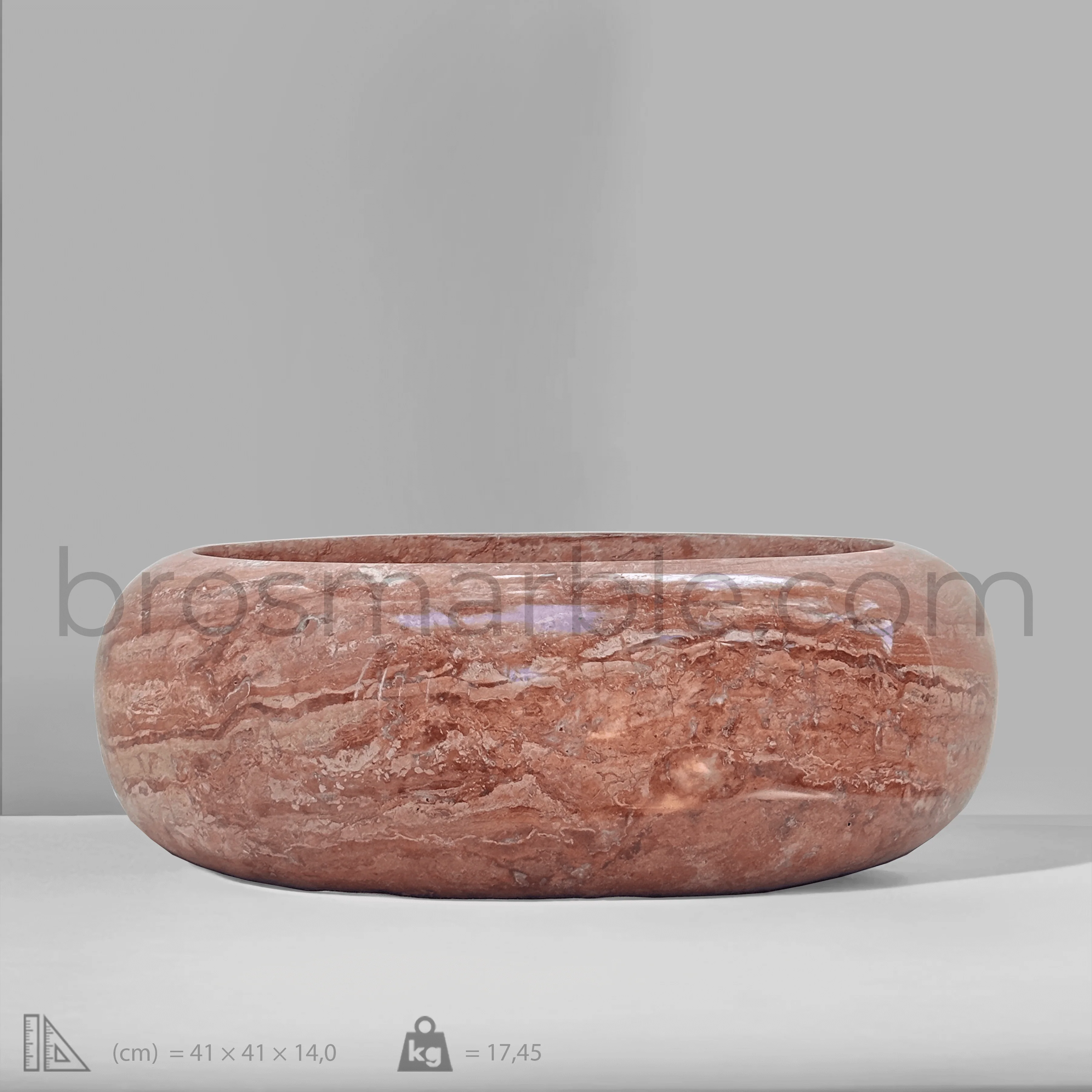 Red Vessel Sink - Image 3