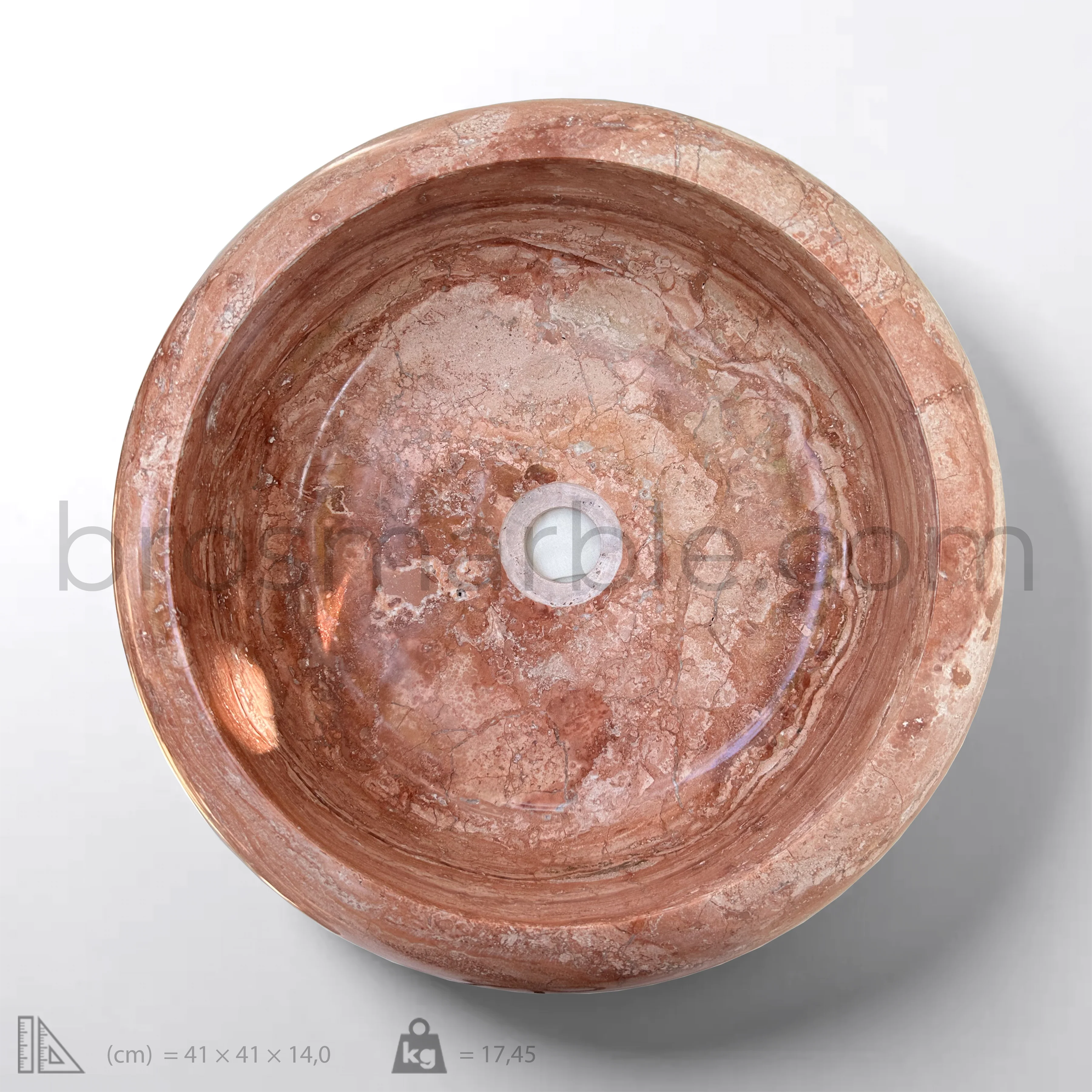Red Vessel Sink - Image 5