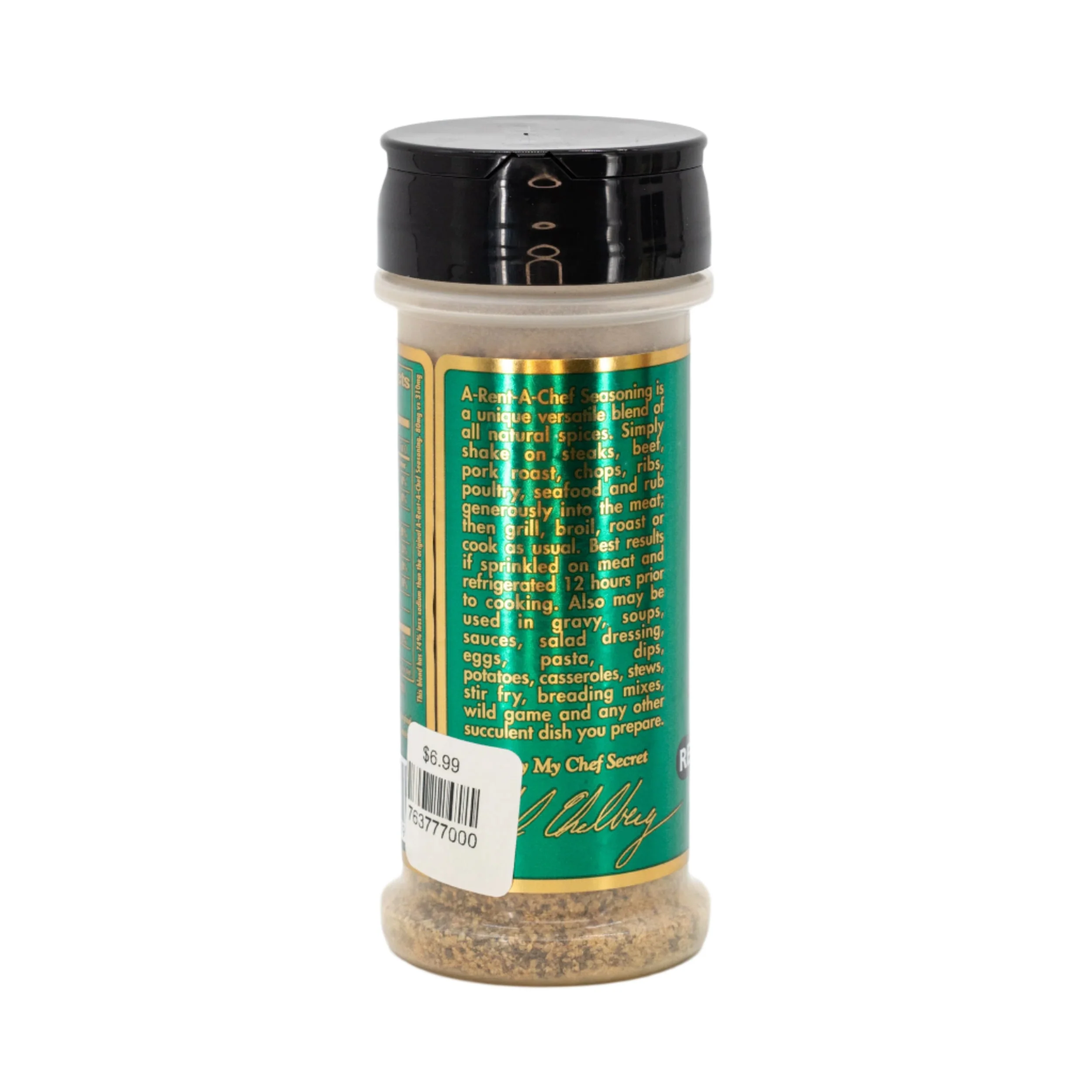 Reduced Sodium All Purpose Seasoning | Pack of 2 | 4.3 oz | Gluten Free | A-Rent-A-Chef - Image 4
