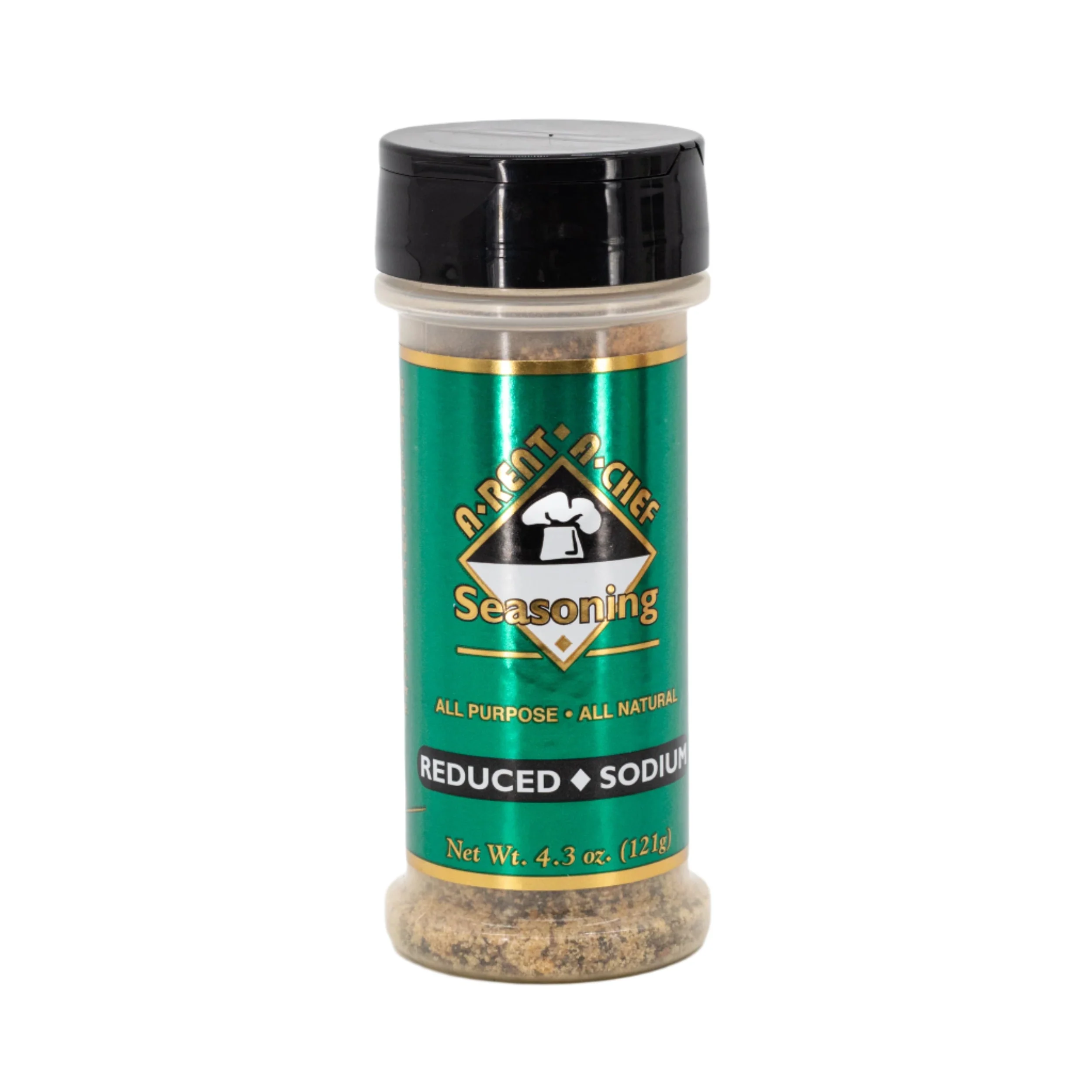 Reduced Sodium All Purpose Seasoning | Pack of 24 | 4.3 oz | Gluten Free | A-Rent-A-Chef - Image 2