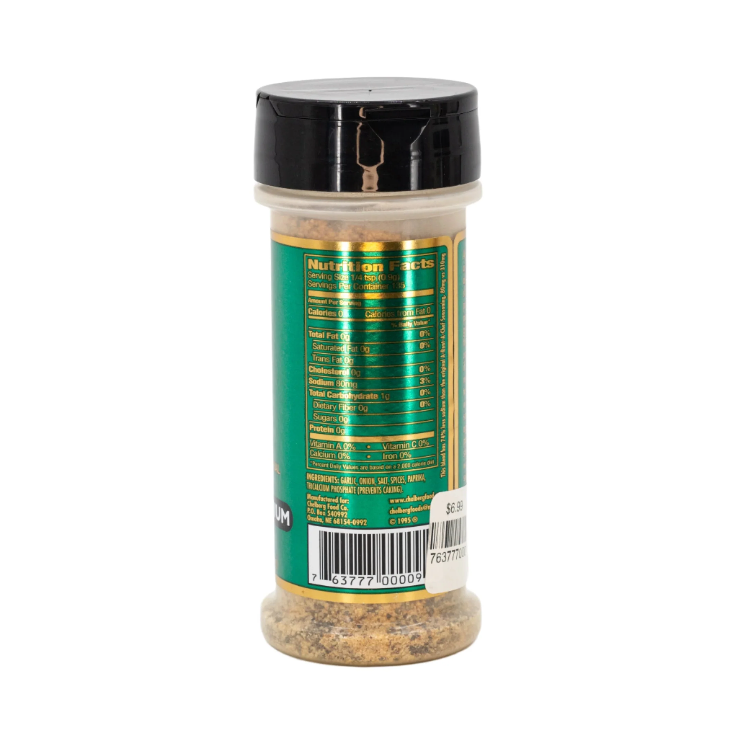 Reduced Sodium All Purpose Seasoning | Pack of 24 | 4.3 oz | Gluten Free | A-Rent-A-Chef - Image 3