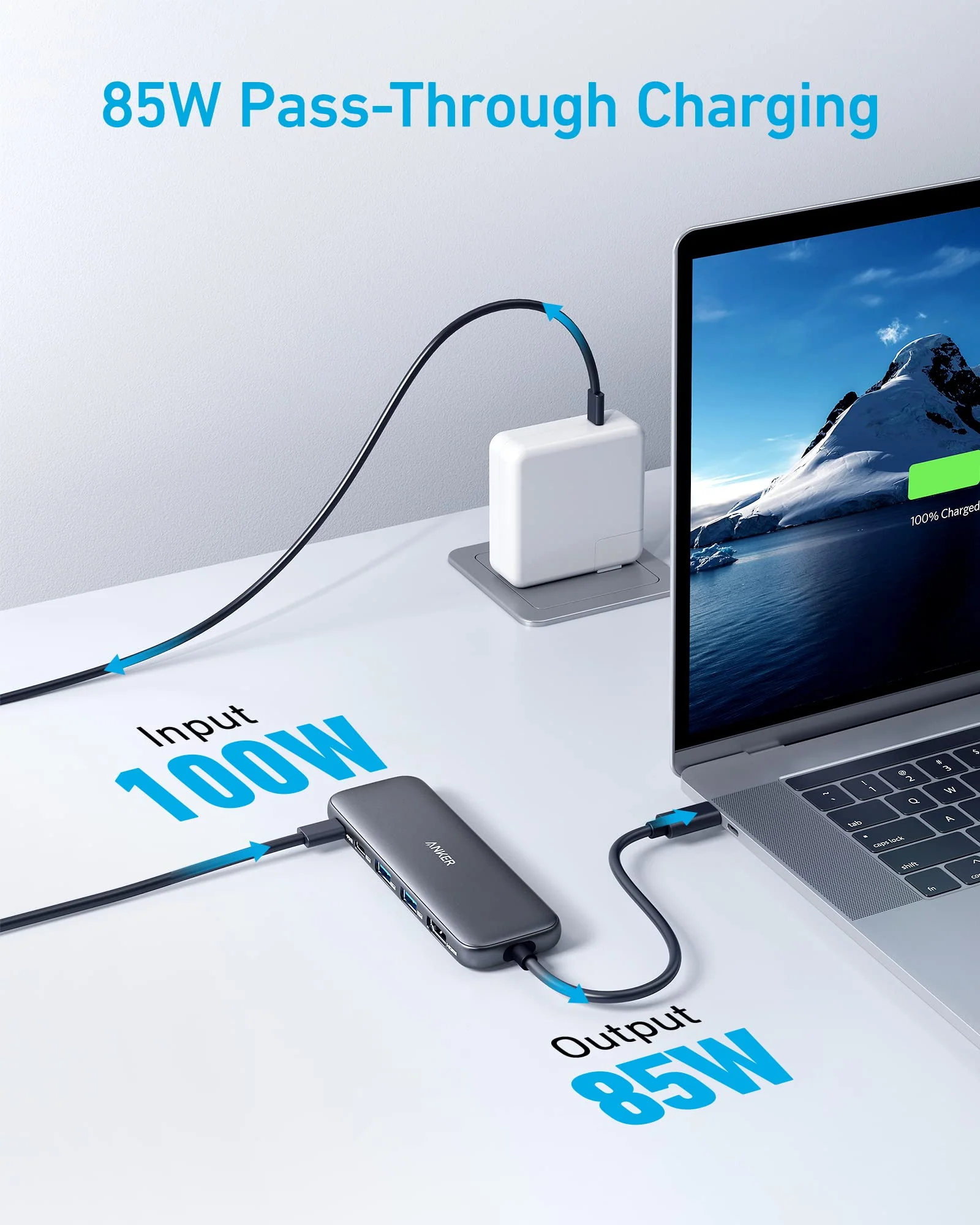 Refurbished Anker <b>332</b> USB-C Hub (5-in-1) - Image 3
