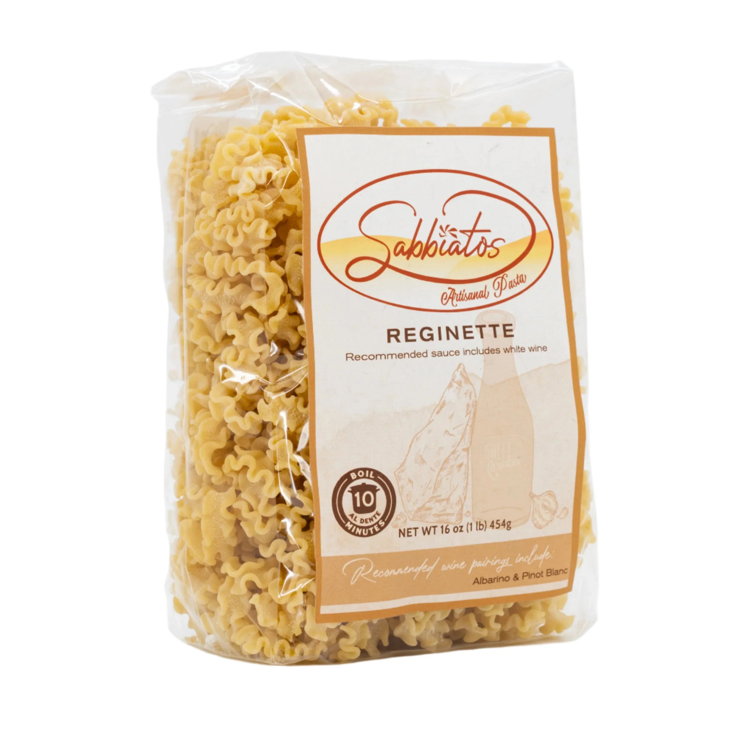 Reginette Pasta | 16 oz | Pack of 2 | Sabbiatos - Image 3