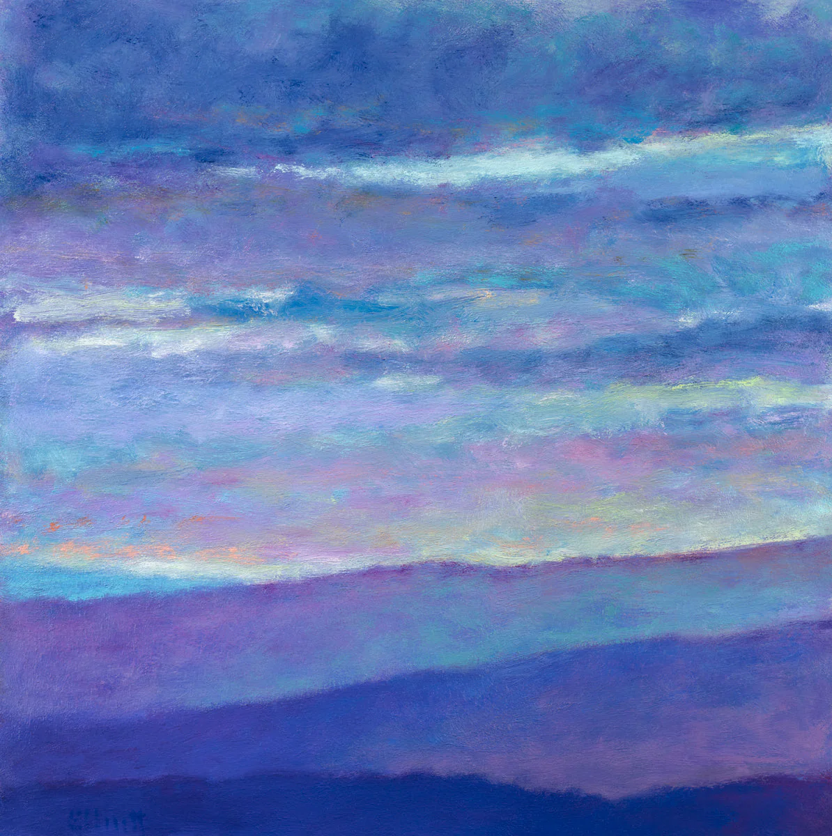 Reluctant Sunset  II - Limited Edition Canvas Print - Image 3