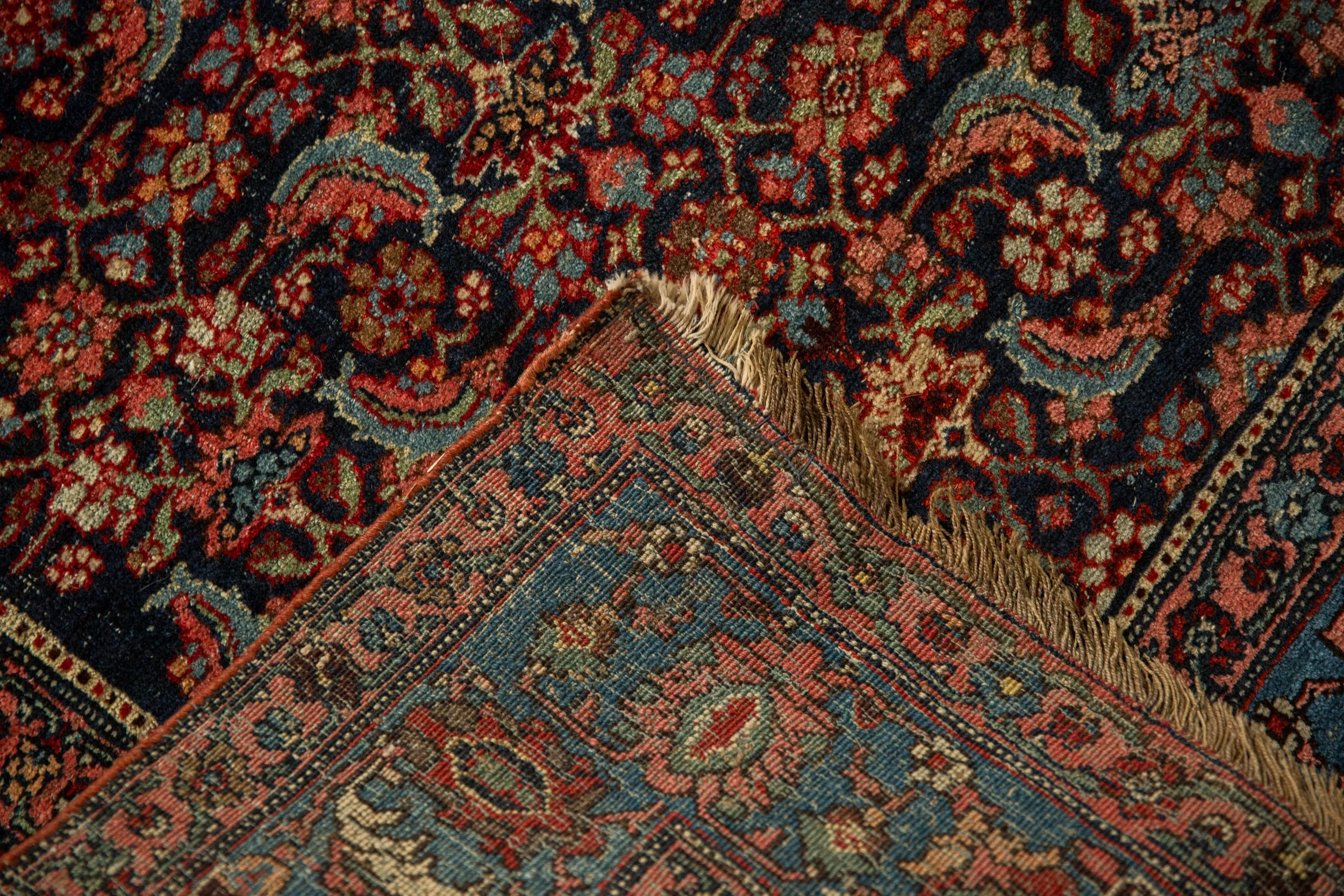RESERVED 4.5x7 Antique Bijar Rug - Image 10