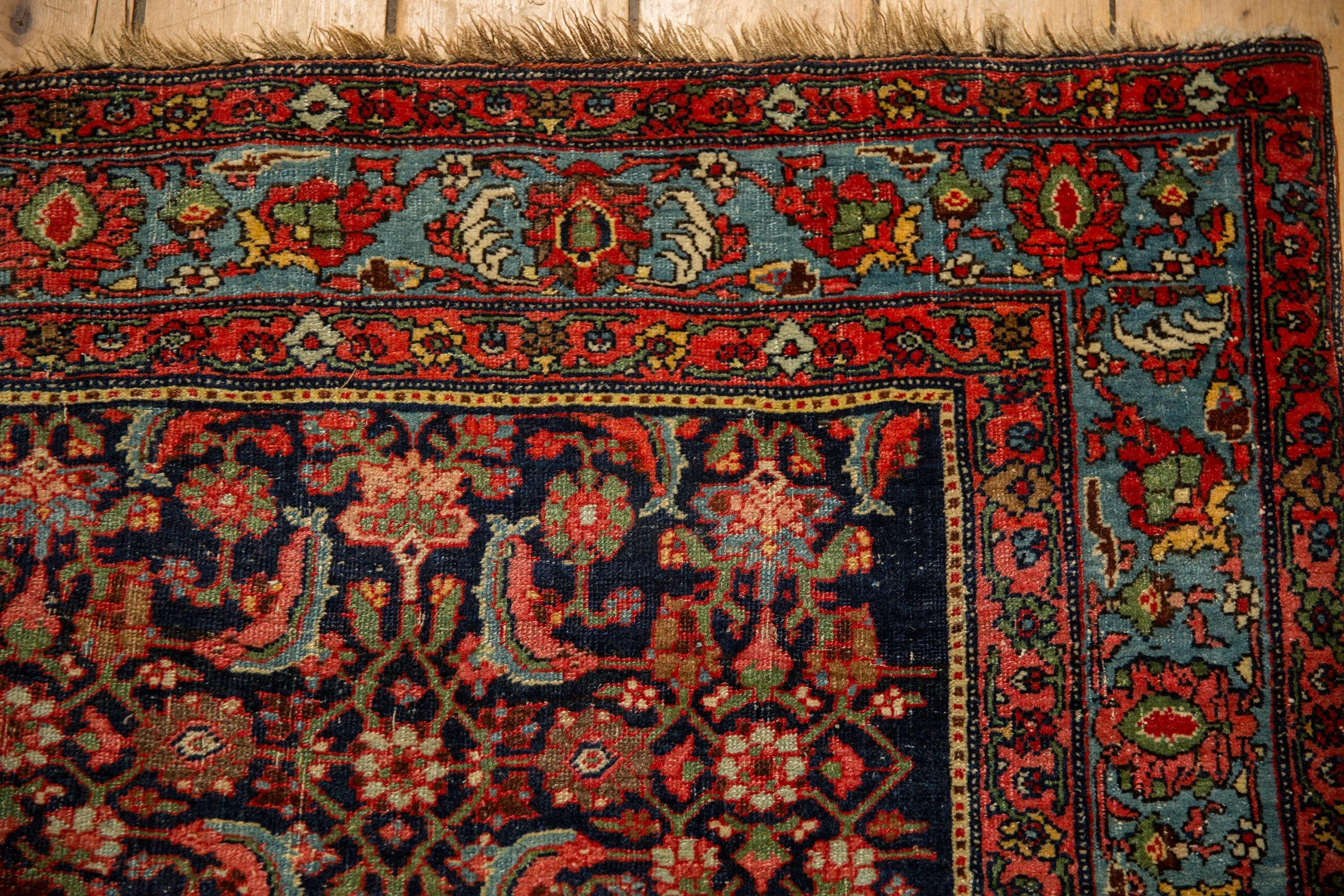 RESERVED 4.5x7 Antique Bijar Rug - Image 3