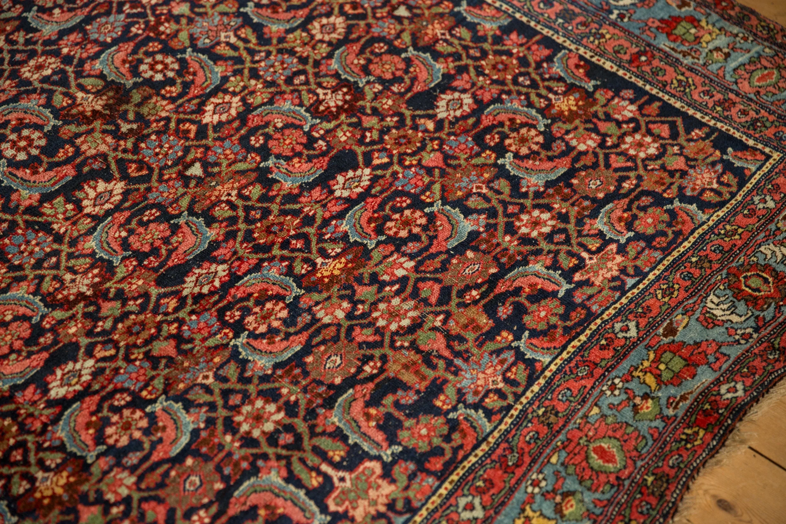 RESERVED 4.5x7 Antique Bijar Rug - Image 5