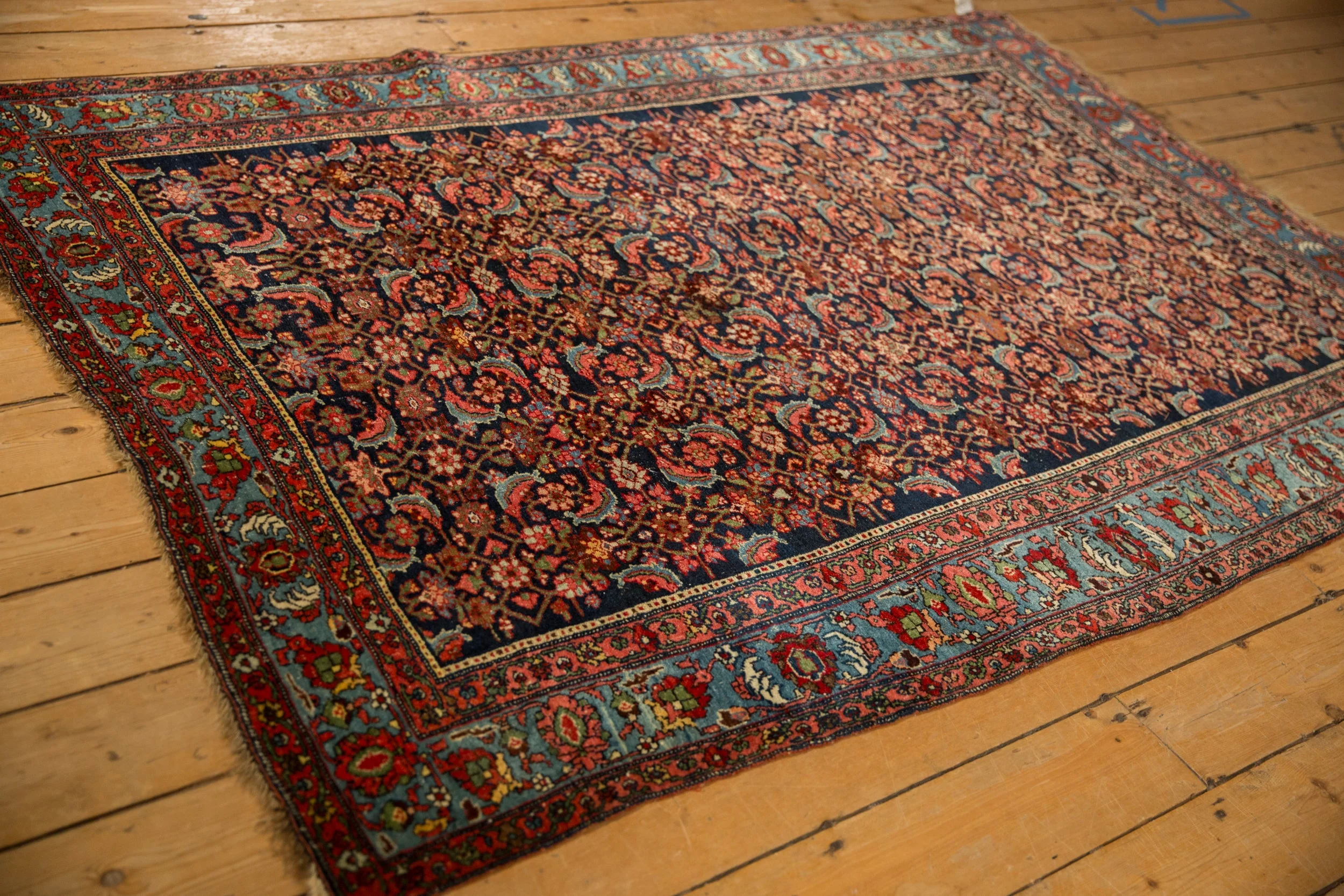 RESERVED 4.5x7 Antique Bijar Rug - Image 6