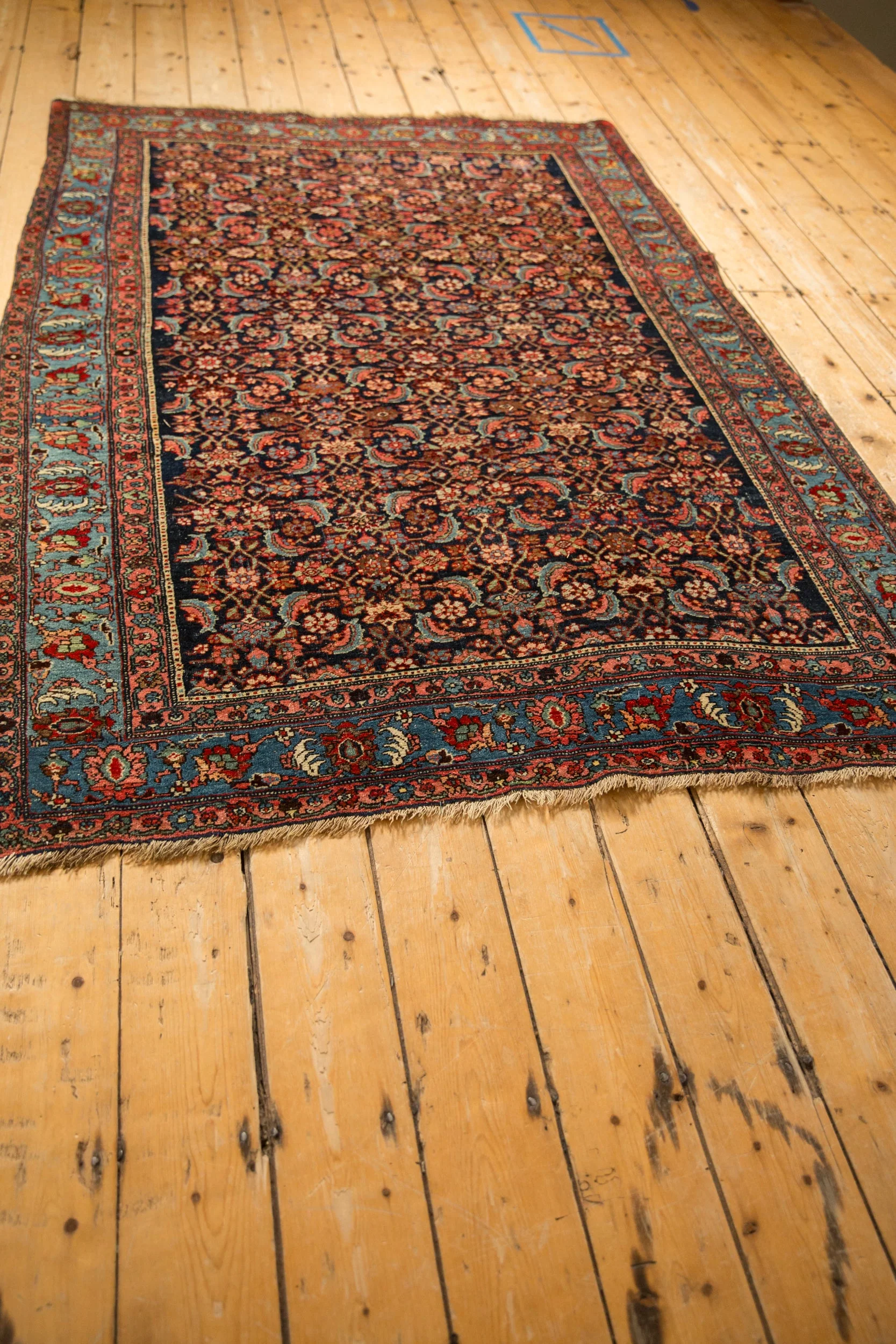 RESERVED 4.5x7 Antique Bijar Rug - Image 7