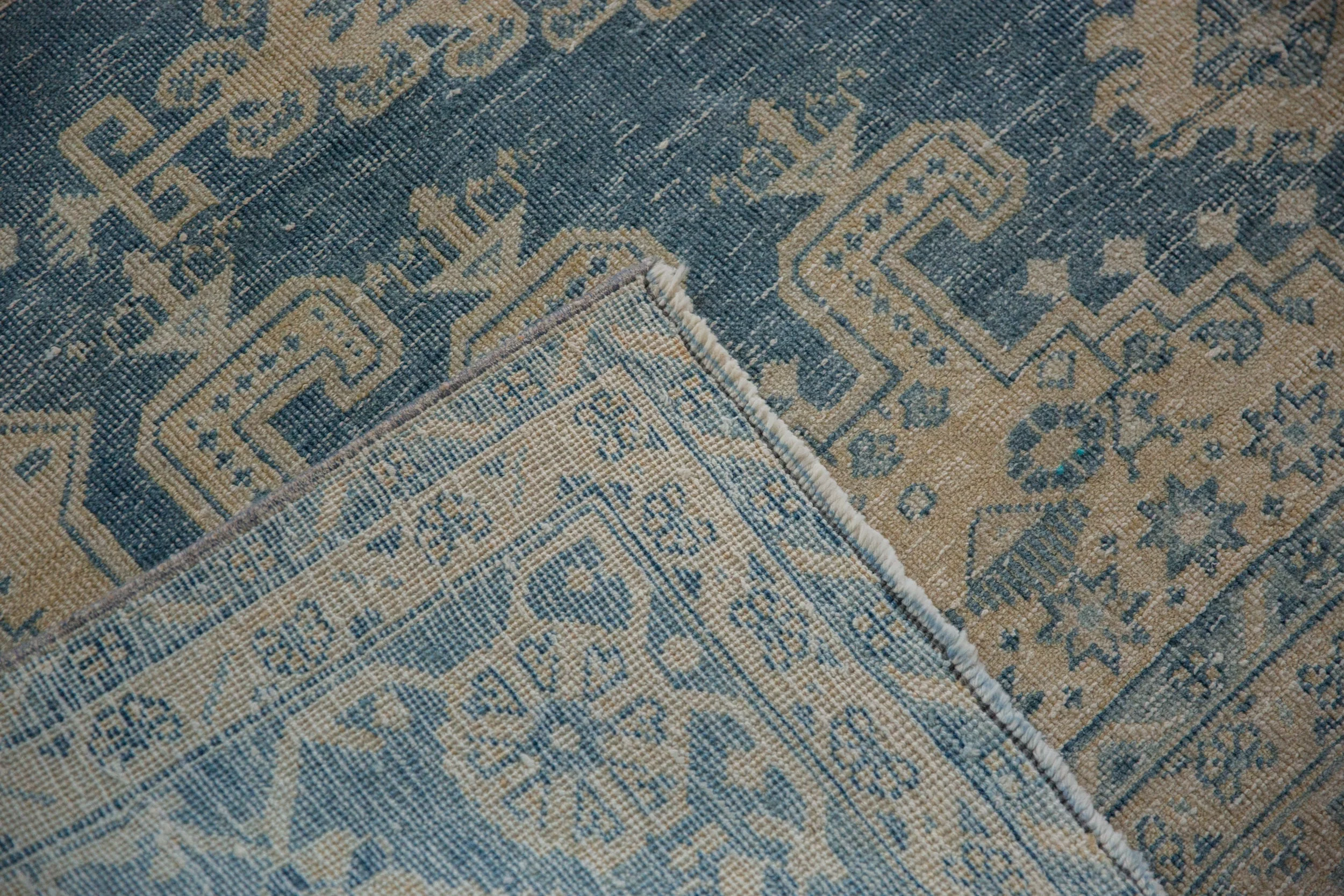 7x10 Vintage Distressed Veece Carpet - Image 11