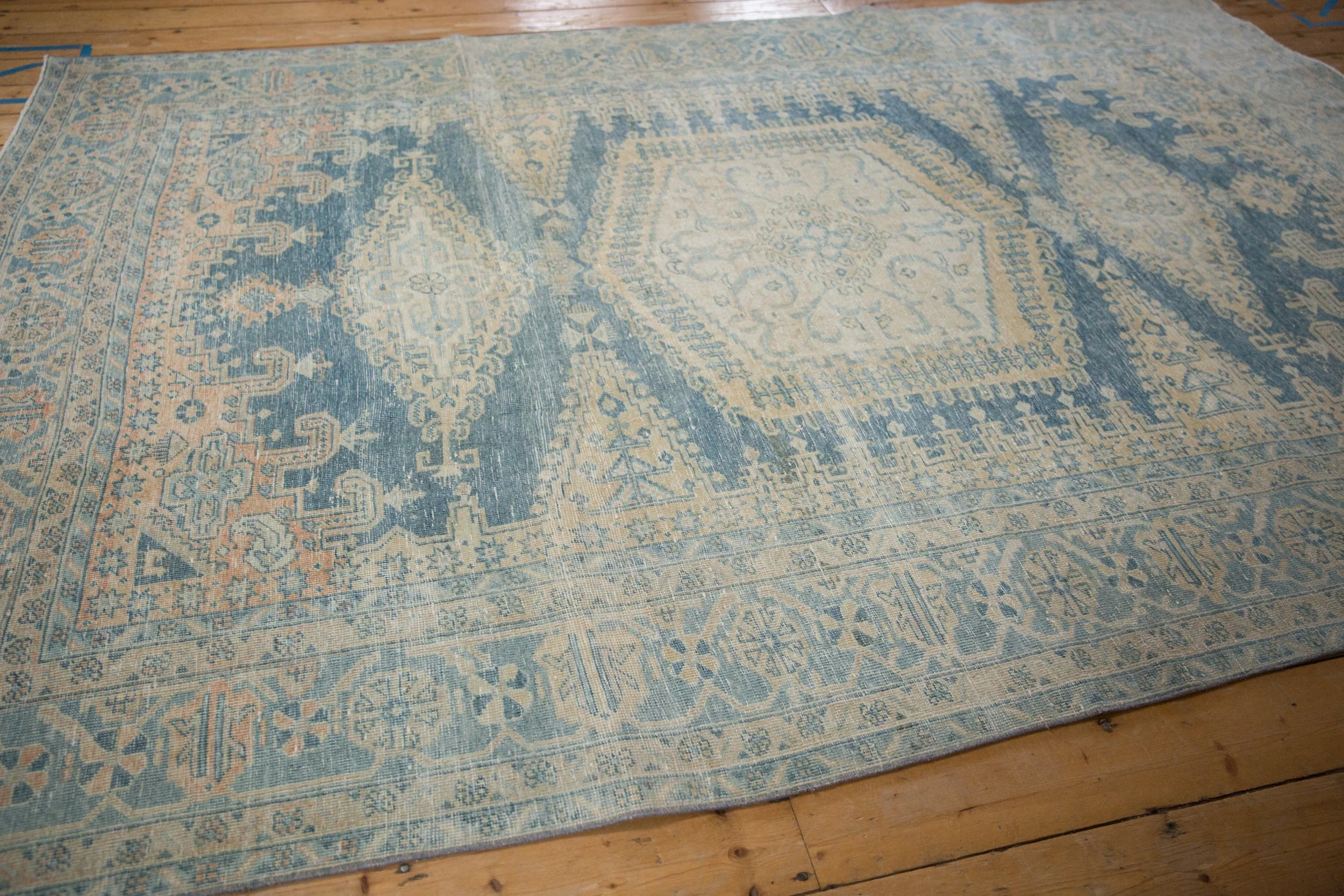 7x10 Vintage Distressed Veece Carpet - Image 7