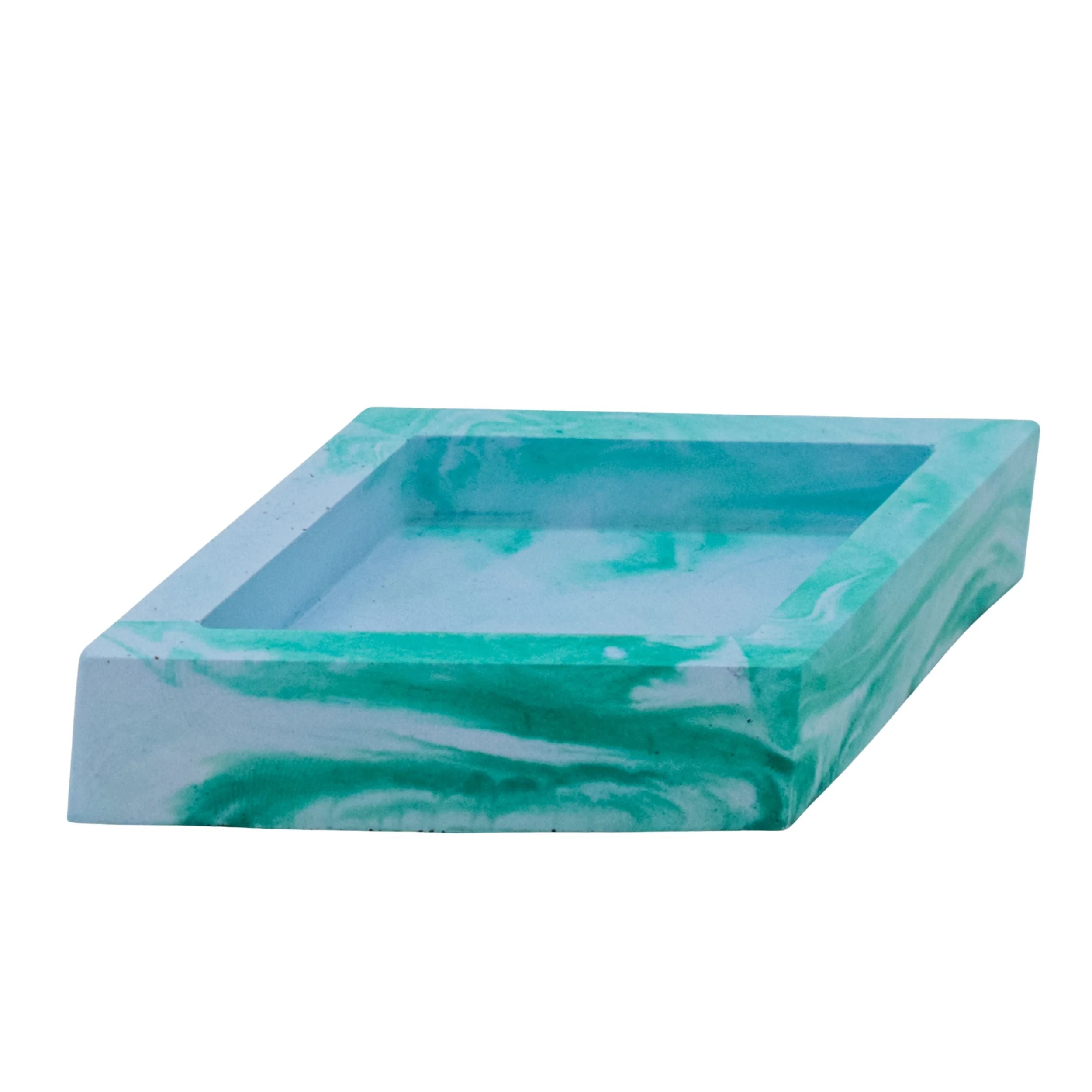 Resin-Crete Jewelry Tray Set | 6.5" x 4" Hexagon | Color Crete Creations - Image 3
