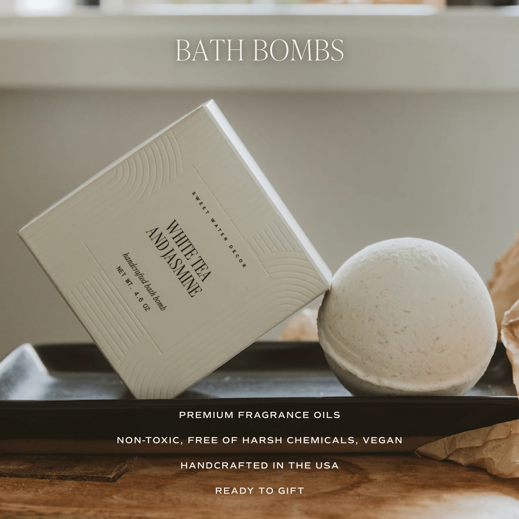 Restore and Renew White Eucalyptus 4.6 oz Bath Bomb - Image 7