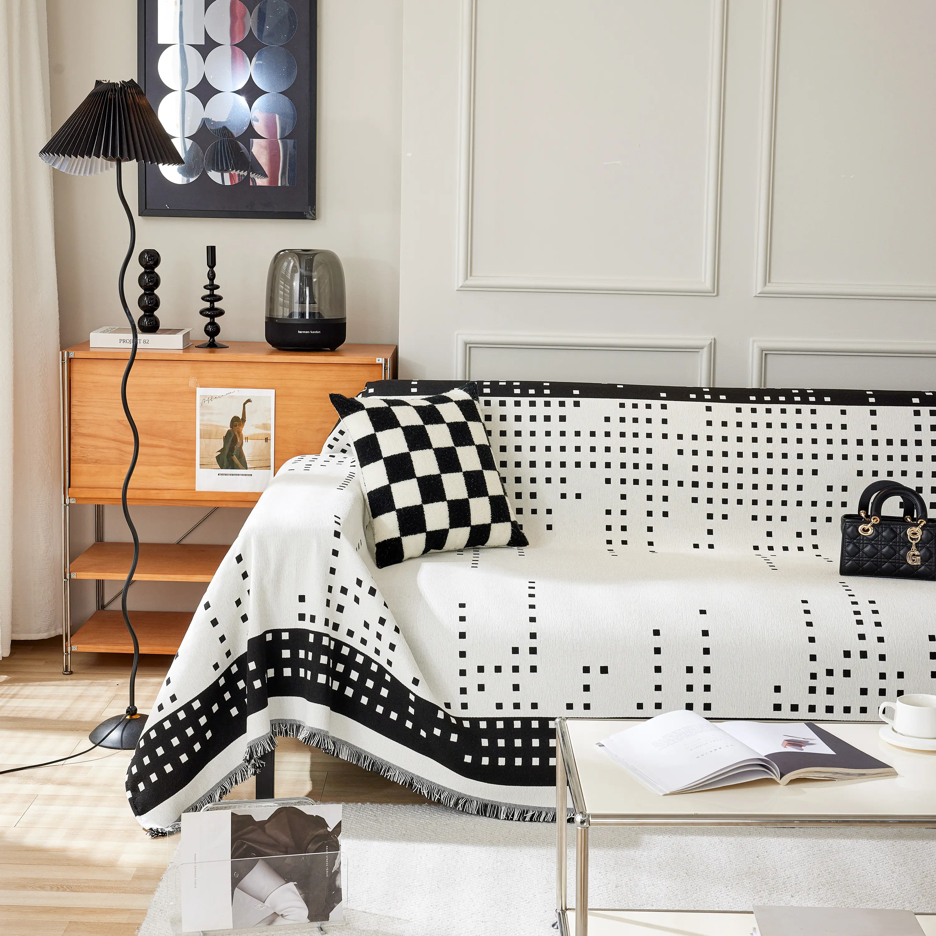 Reversible Chenille Sofa Covers for Pets, Large Throw Blanket for Couch, Blanket on The Sofa - Image 14