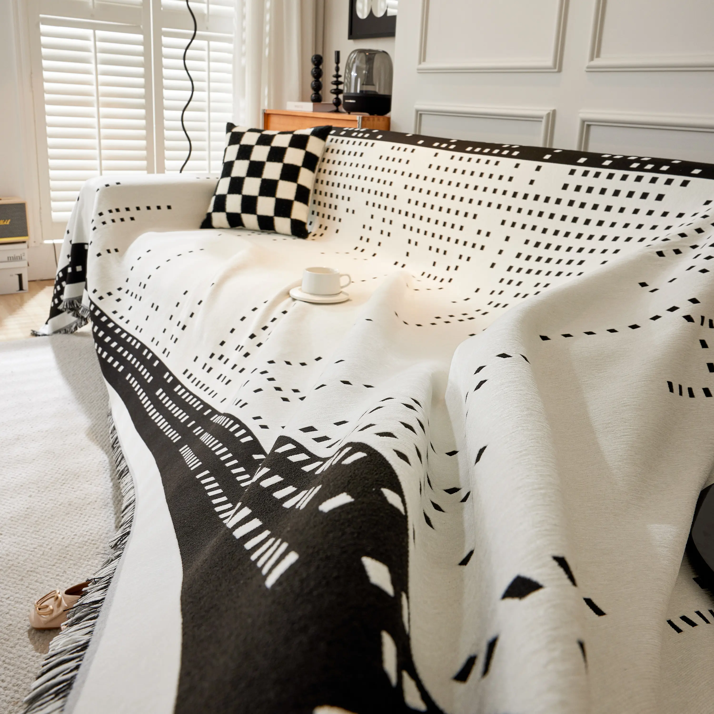 Reversible Chenille Sofa Covers for Pets, Large Throw Blanket for Couch, Blanket on The Sofa - Image 32