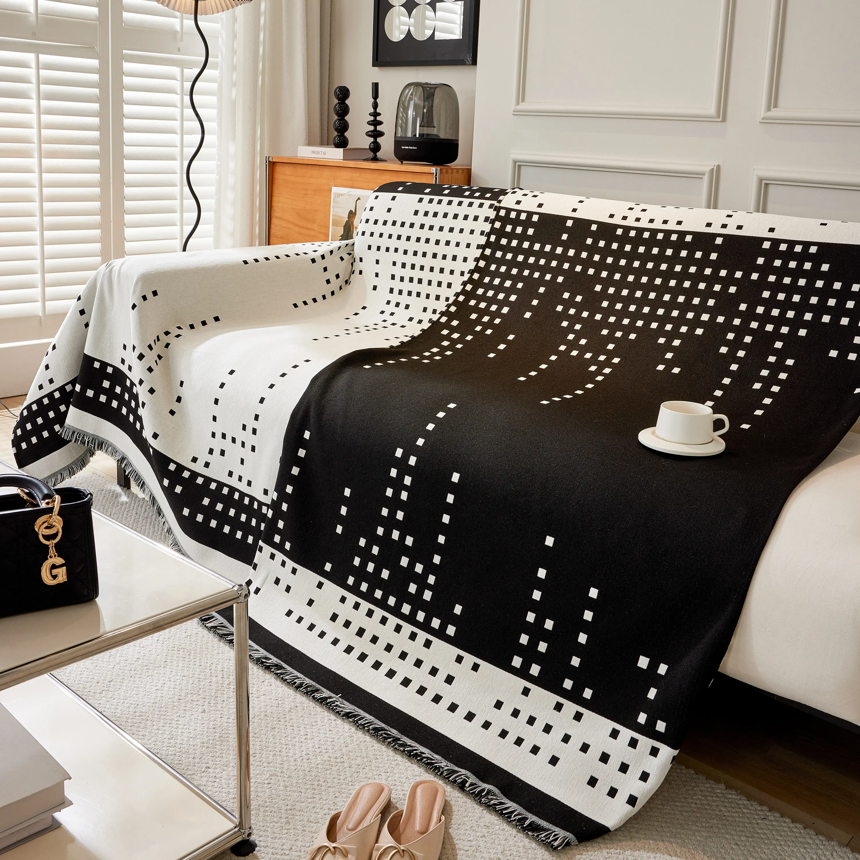 Reversible Chenille Sofa Covers for Pets, Large Throw Blanket for Couch, Blanket on The Sofa - Image 33