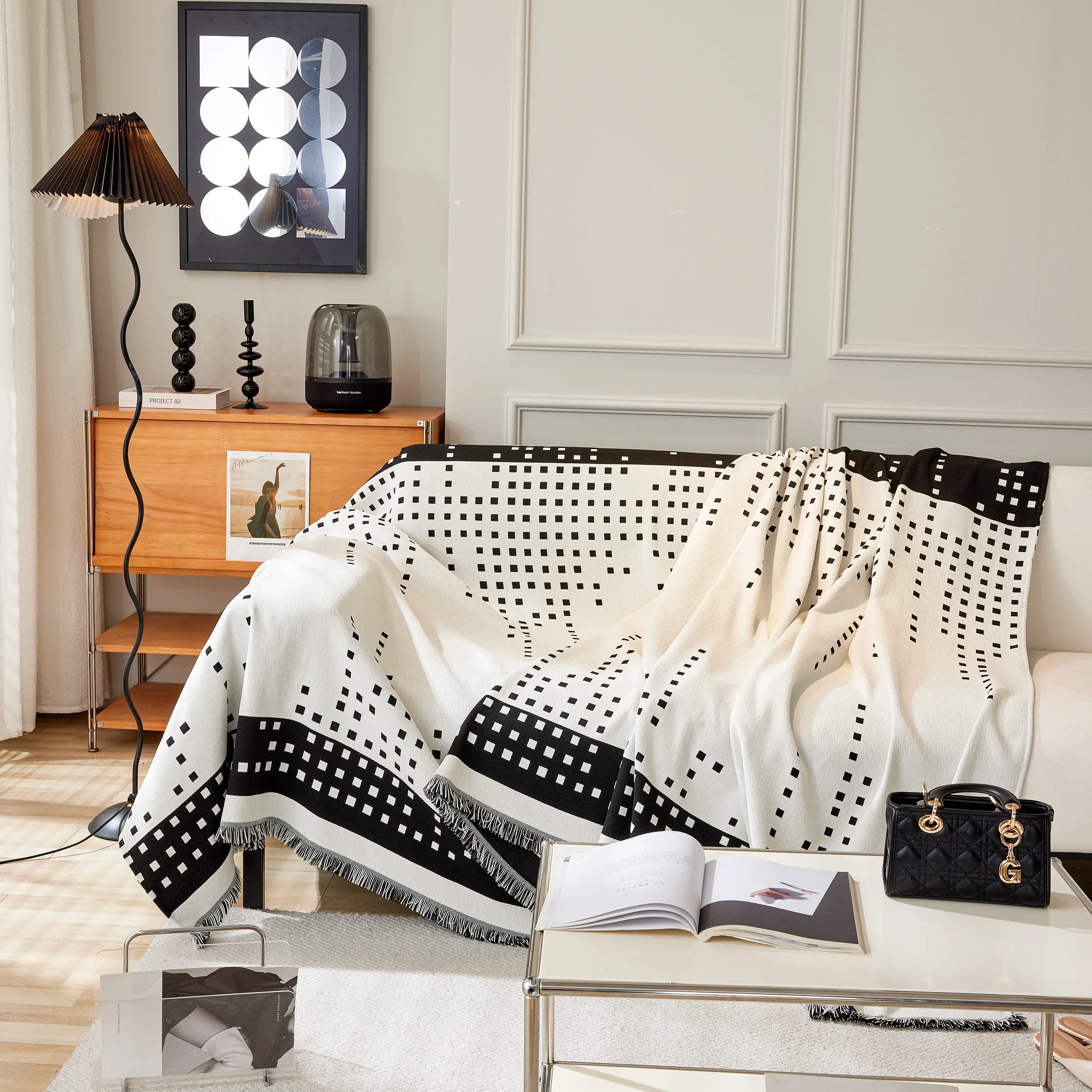 Reversible Chenille Sofa Covers for Pets, Large Throw Blanket for Couch, Blanket on The Sofa - Image 35