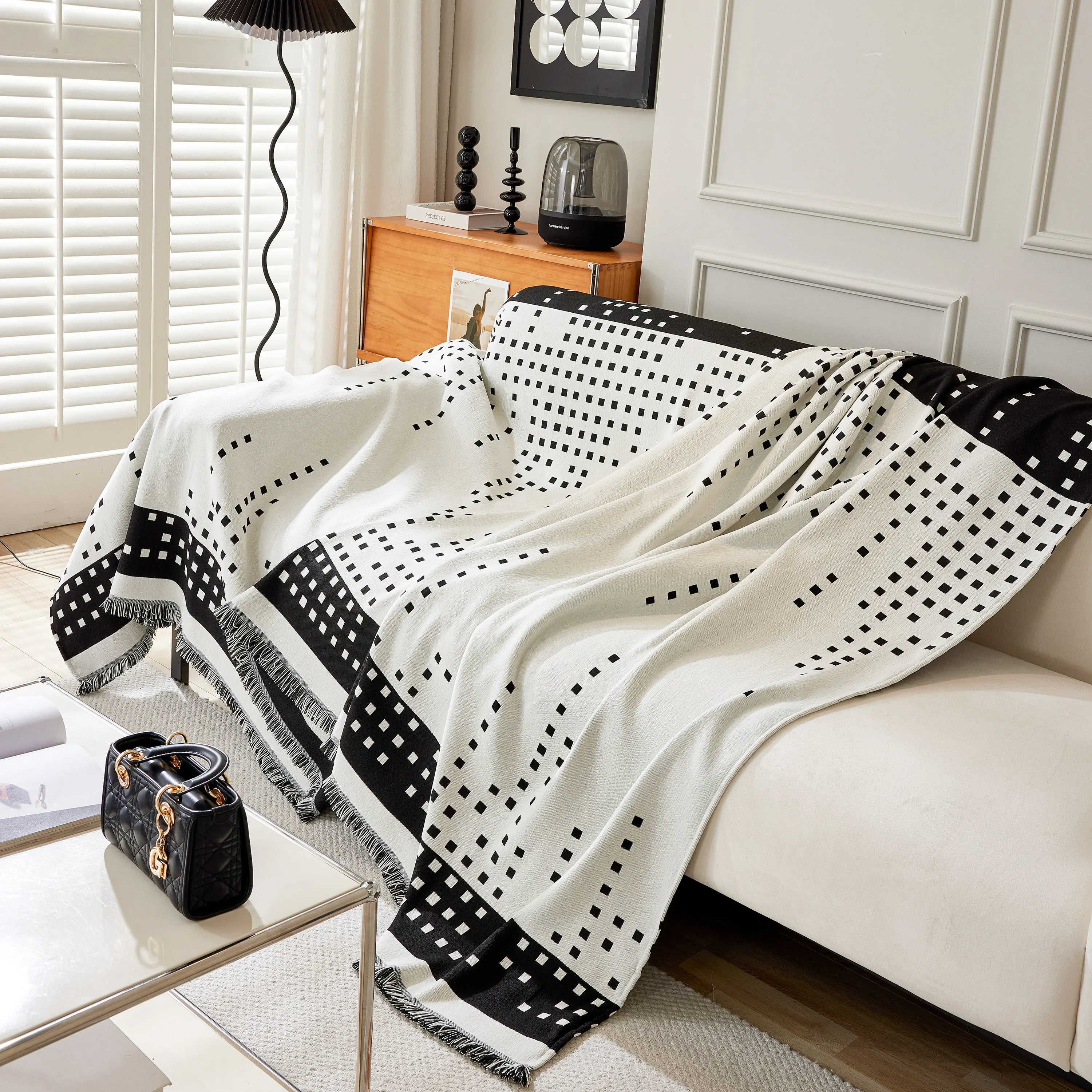 Reversible Chenille Sofa Covers for Pets, Large Throw Blanket for Couch, Blanket on The Sofa - Image 36