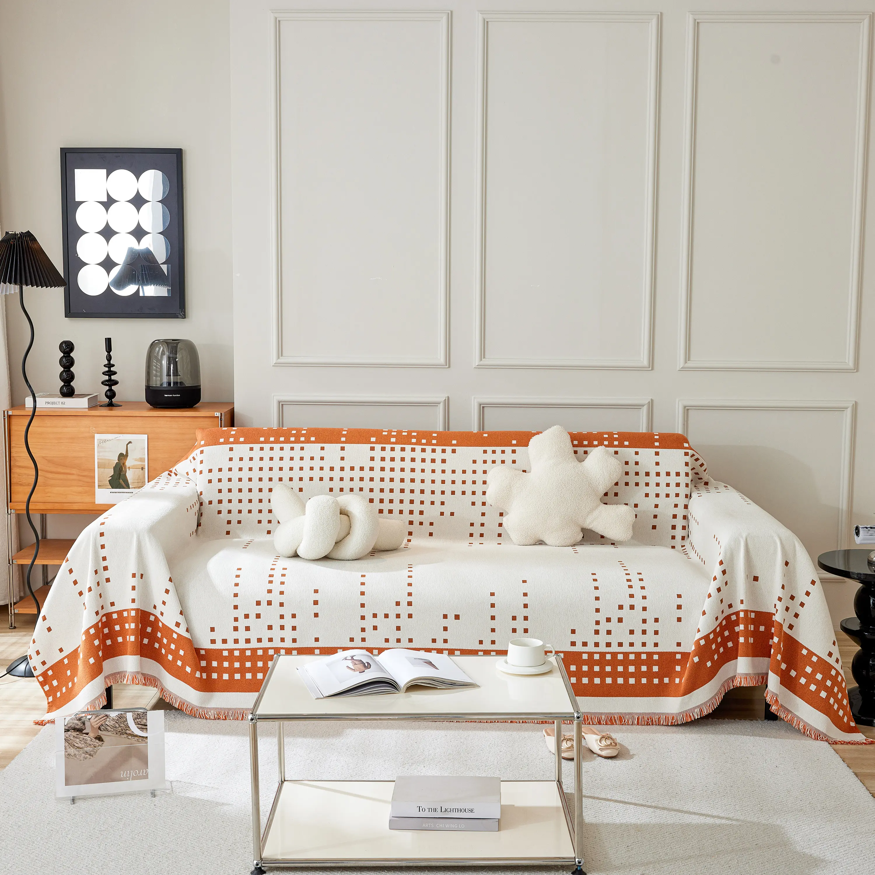 Reversible Chenille Sofa Covers for Pets, Large Throw Blanket for Couch, Blanket on The Sofa - Image 39