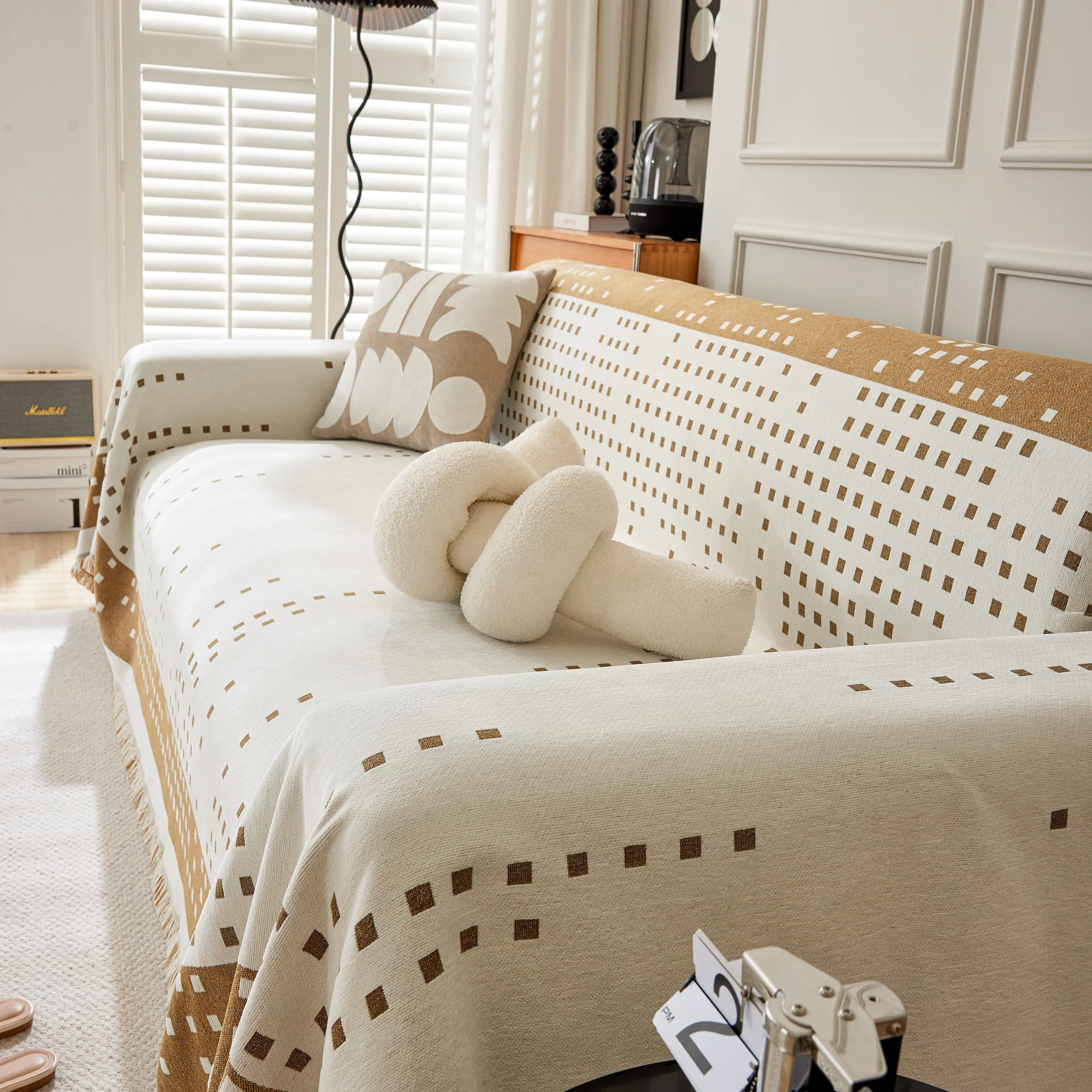 Reversible Chenille Sofa Covers for Pets, Large Throw Blanket for Couch, Blanket on The Sofa - Image 76