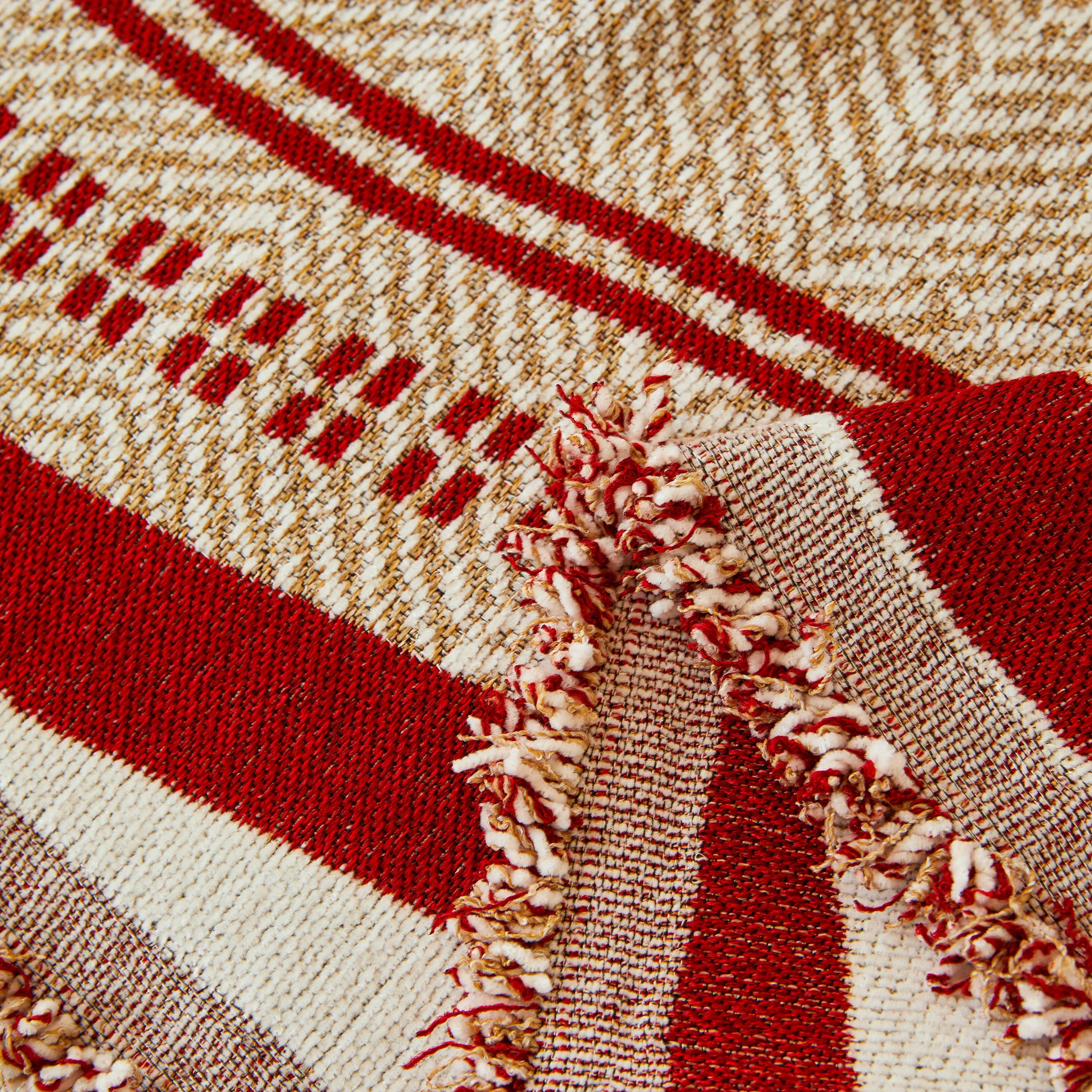 Reversible Herringbone Sofa Cover, 2-in-1 Classic British Throw Blanket for Couch - Image 9