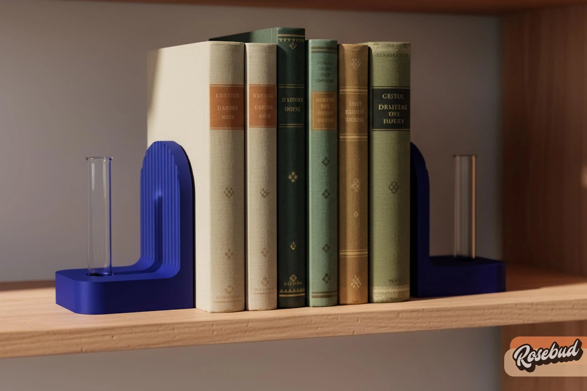 Ribbed Modern Bookend, Book Lover Gift, Bookshelf Decor, Book Club Gifts, Bookish Library Decor, Bookworm, Reading Challenge, Book Nook - Image 13