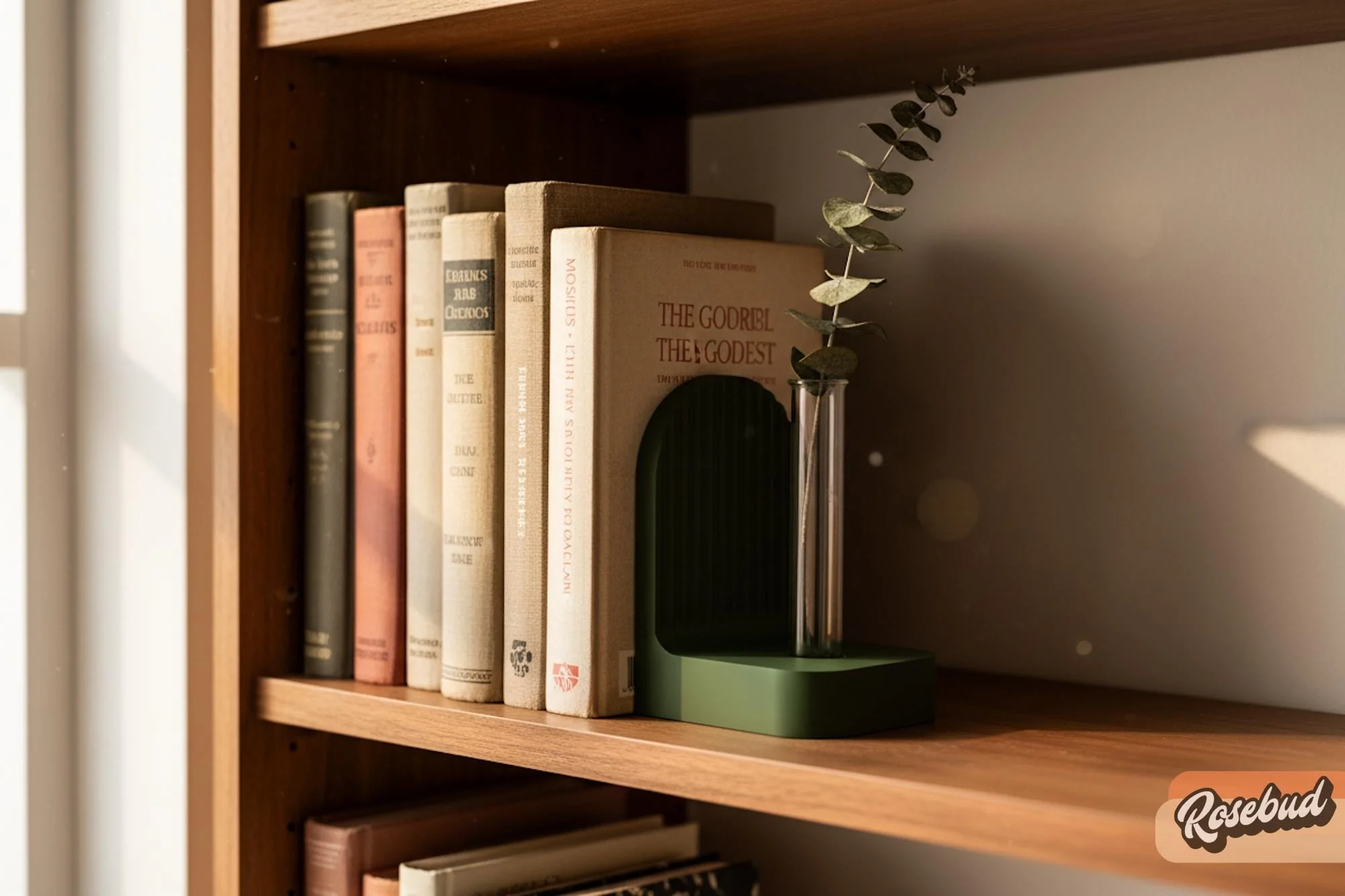 Ribbed Modern Bookend, Book Lover Gift, Bookshelf Decor, Book Club Gifts, Bookish Library Decor, Bookworm, Reading Challenge, Book Nook - Image 4
