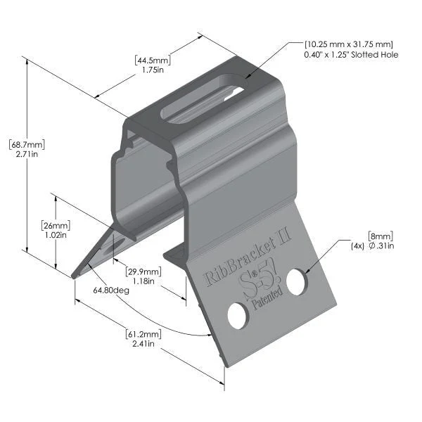 RibBracket II for Roof Profiles - Image 2