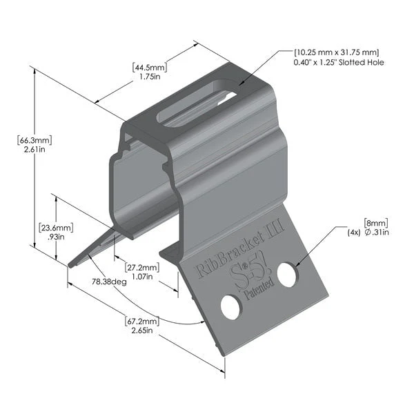 RibBracket III for Roof Profiles - Image 2