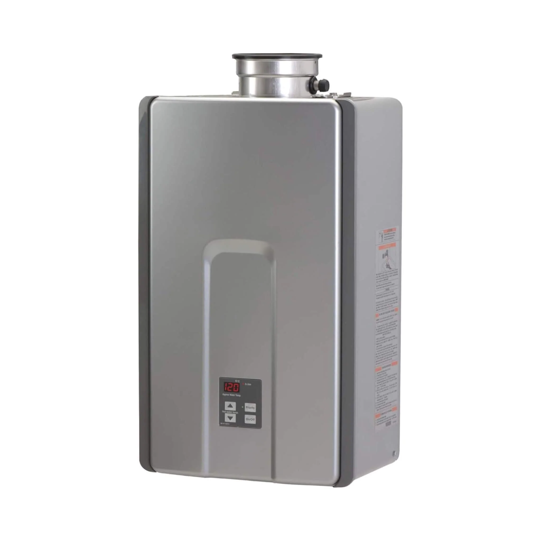 RN 7.5 GPM Internal High-Efficiency Non-Condensing Tankless Natural Gas Water Heater (SAK81574) - Image 3