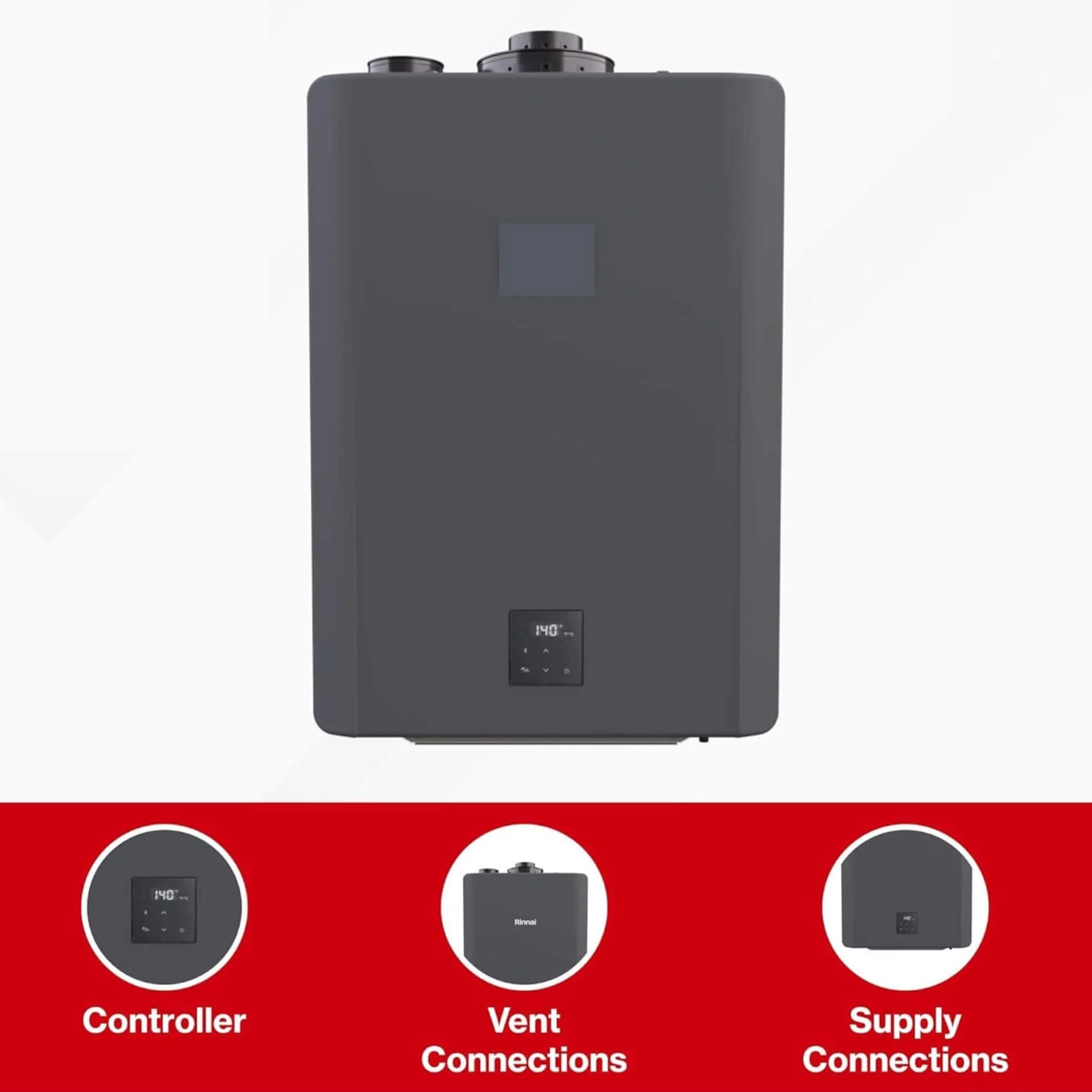 RN 11.0 GPM Outdoor Commercial High-Efficiency Tankless Water Heater (SAK75016) - Image 3