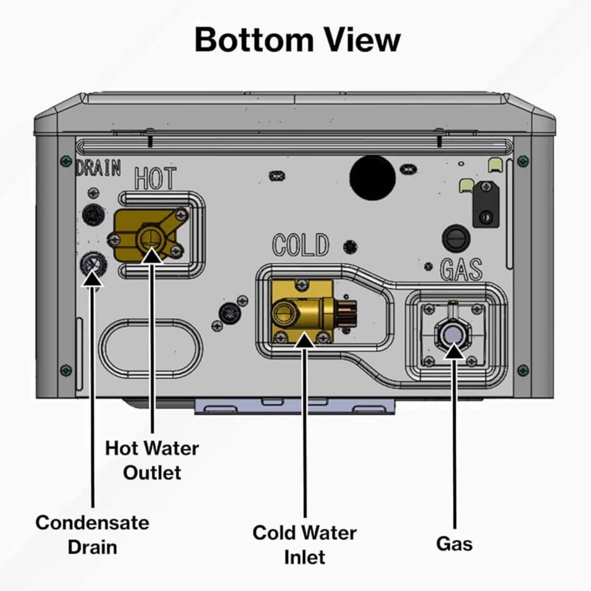RN 11.0 GPM Outdoor Commercial High-Efficiency Tankless Water Heater (SAK75016) - Image 8