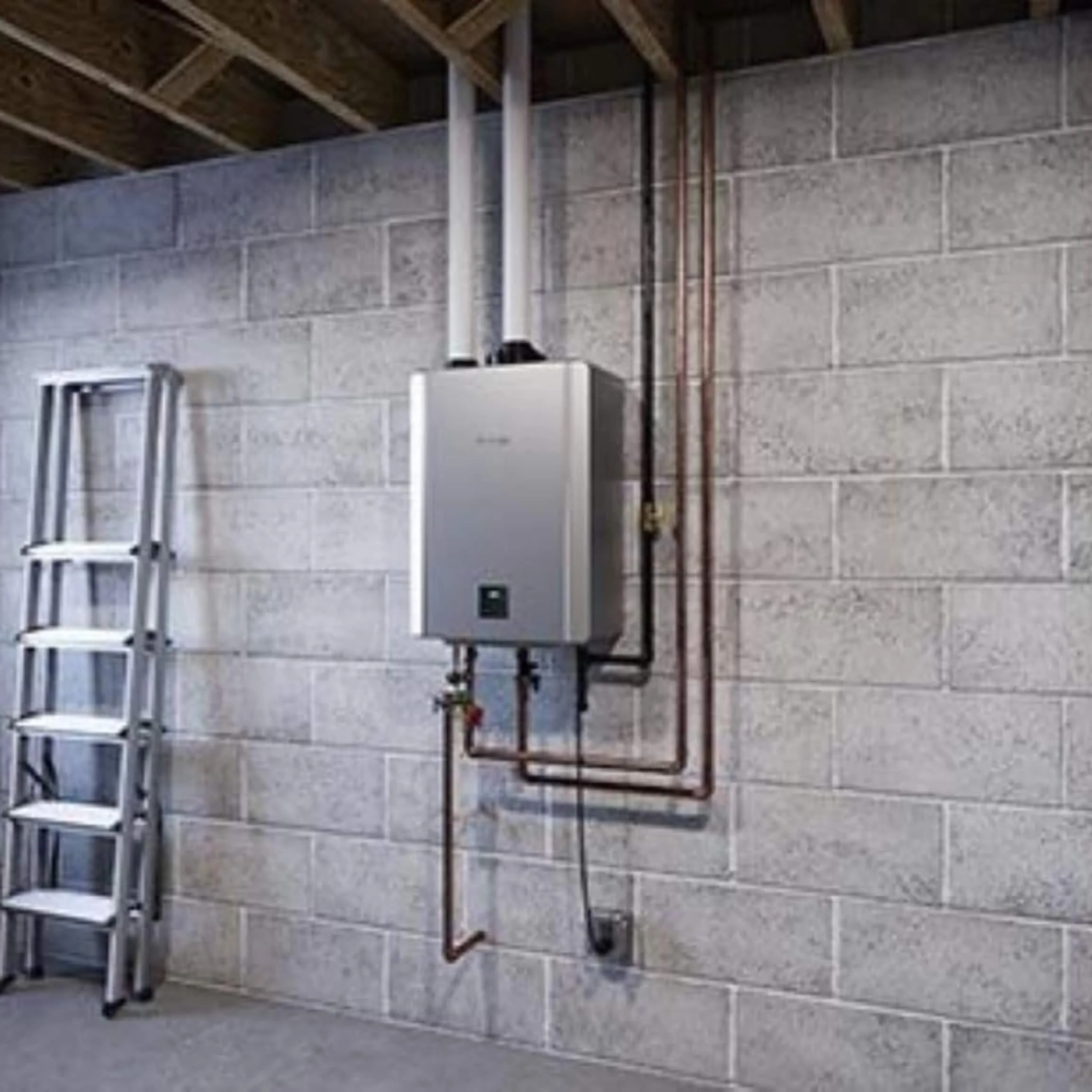 RN 11.0 GPM Residential Indoor Condensing Tankless Water Heater With Smart Sense Adaptive Gas Valve (SAK41735) - Image 3