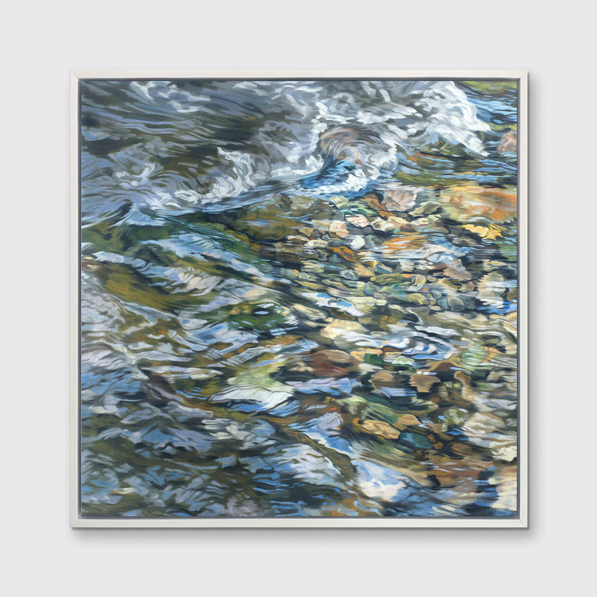 Riverbed  3 - Limited Edition Canvas Print - Image 4