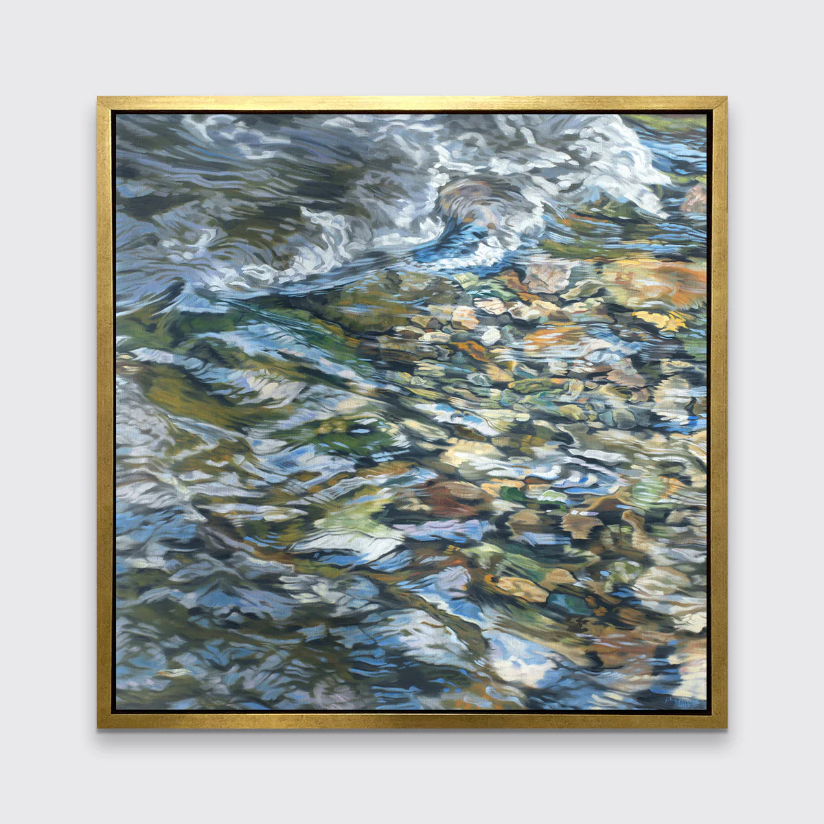 Riverbed  3 - Limited Edition Canvas Print - Image 5