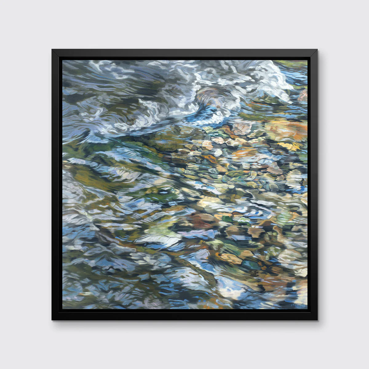 Riverbed  3 - Limited Edition Canvas Print - Image 6