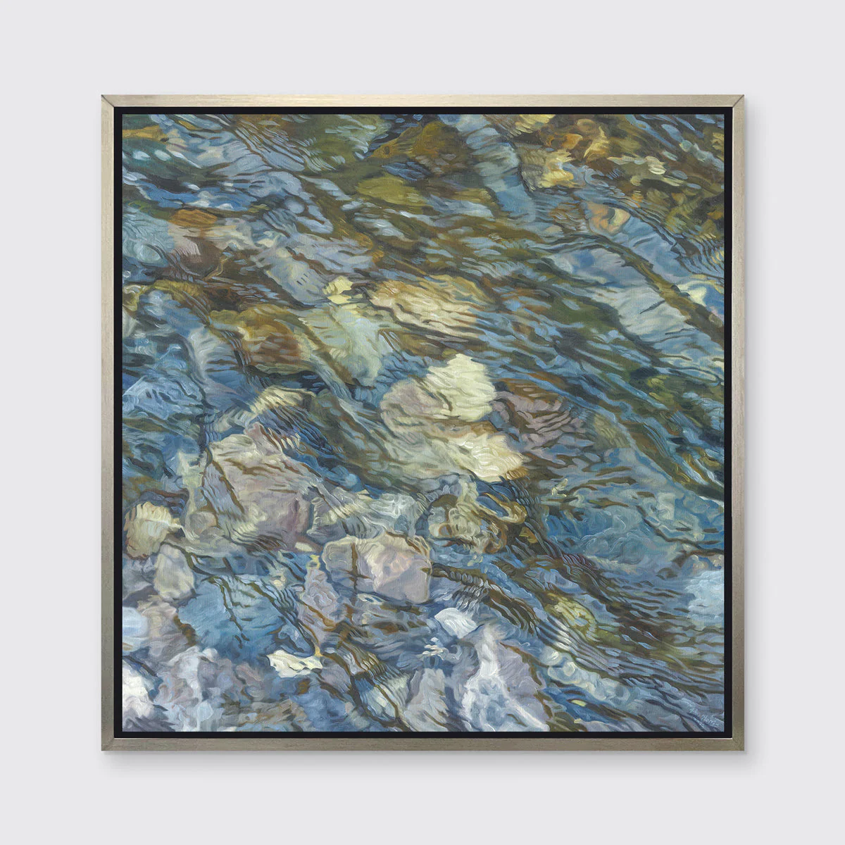 Riverbed 4 - Limited Edition Canvas Print