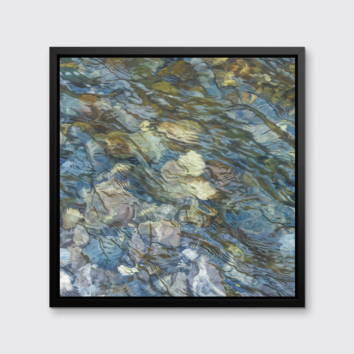 Riverbed 4 - Limited Edition Canvas Print - Image 4