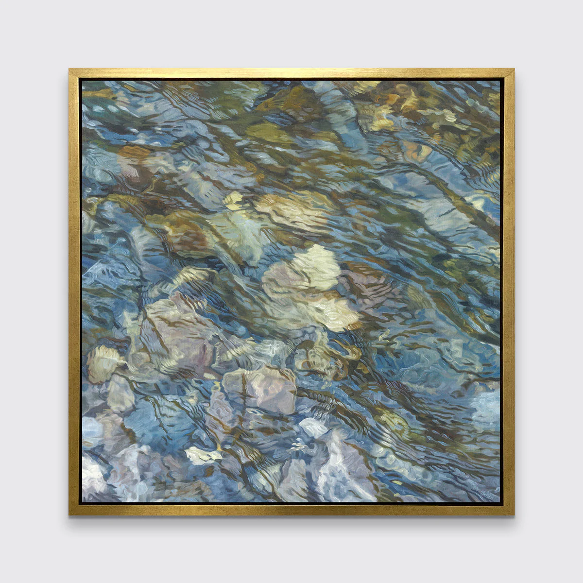Riverbed 4 - Limited Edition Canvas Print - Image 5