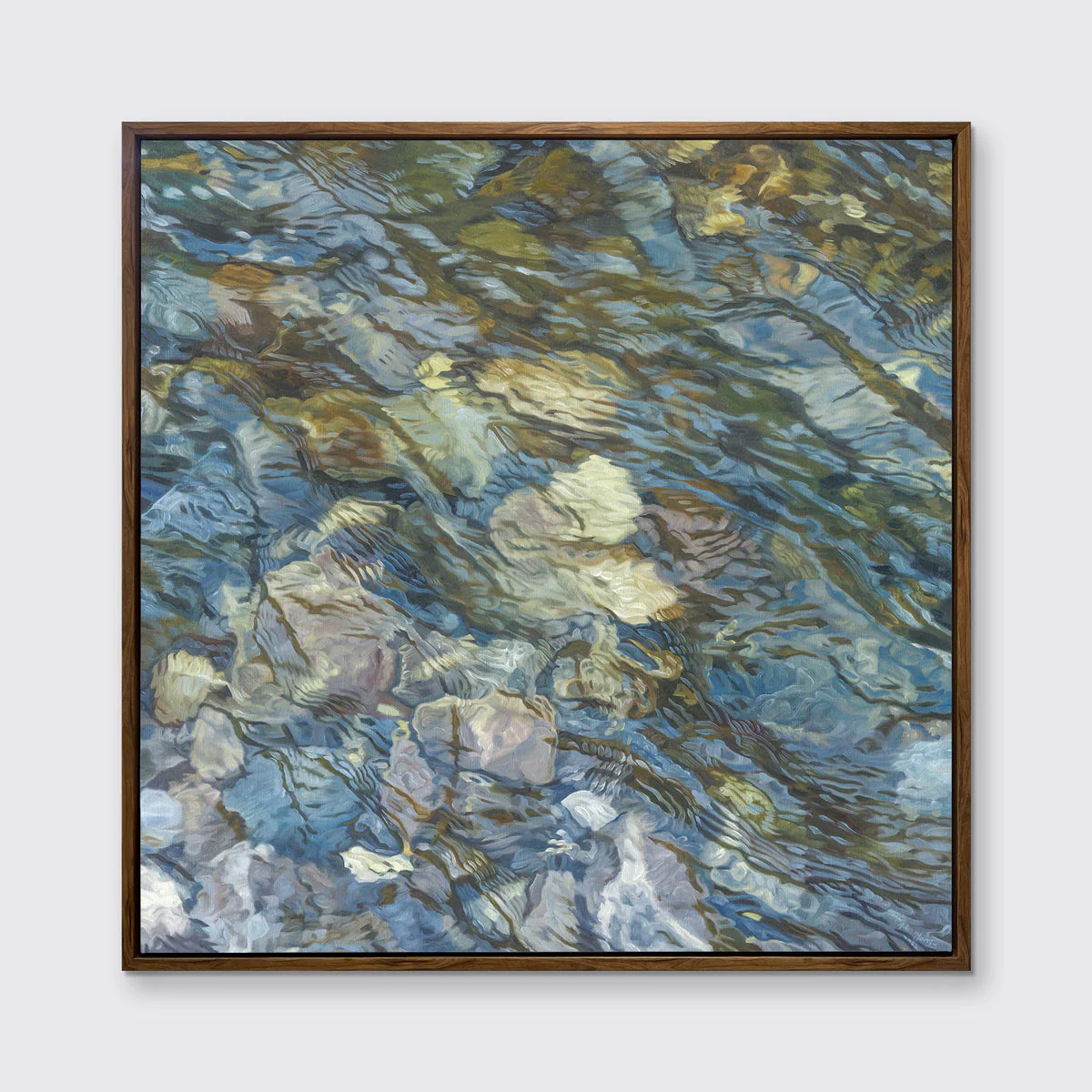 Riverbed 4 - Limited Edition Canvas Print - Image 6
