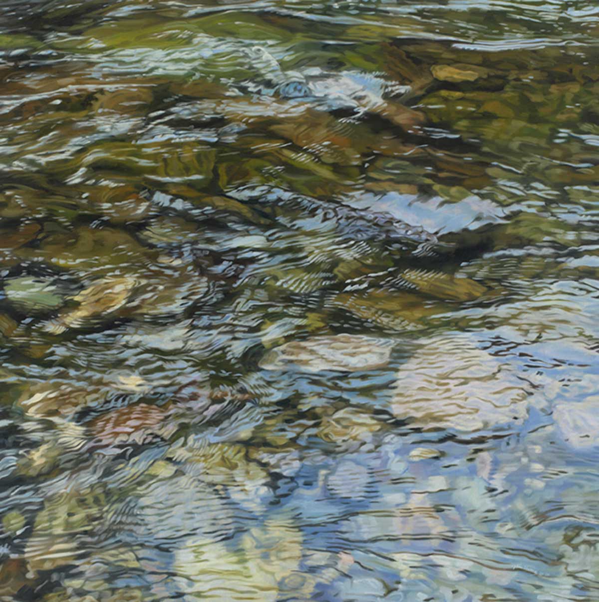 Riverbed - Open Edition Canvas Print - Image 3