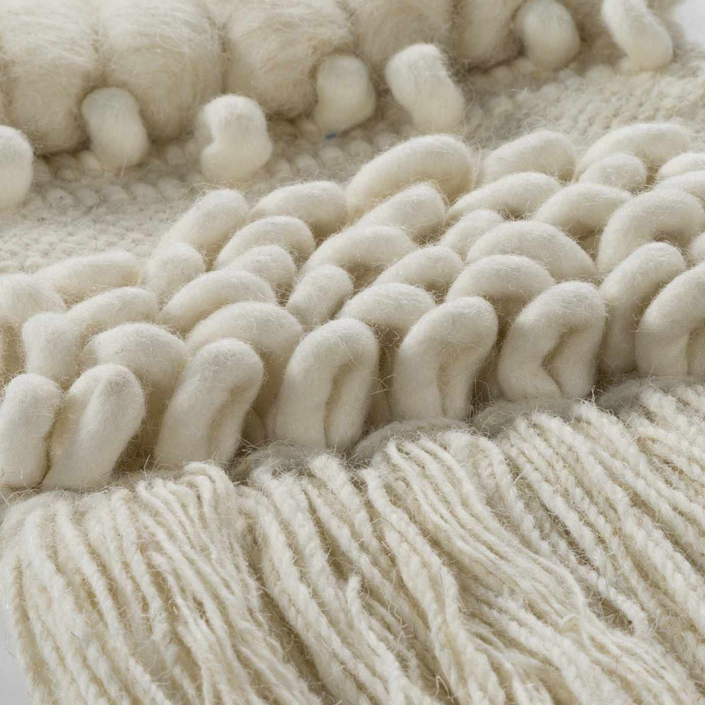 Riverwatch Ivory Woven Patterned Wall Hanging - Image 4