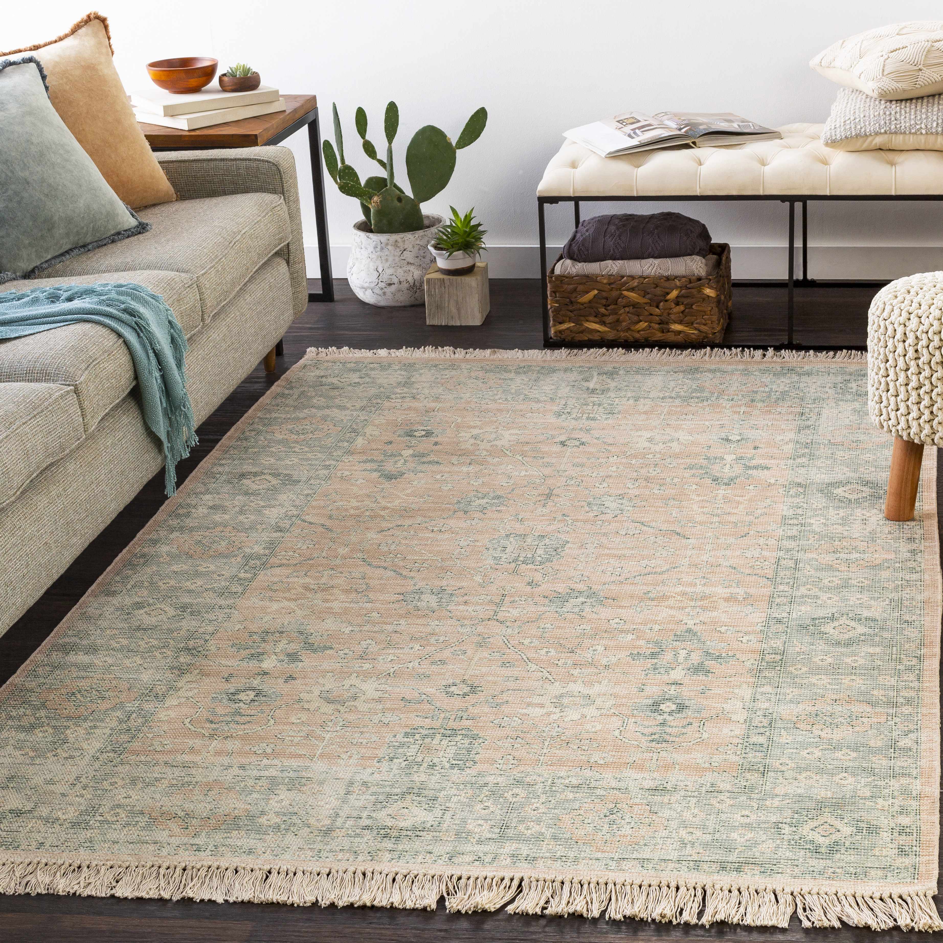 Robins Handmade Cotton-blend Rug - Image 3