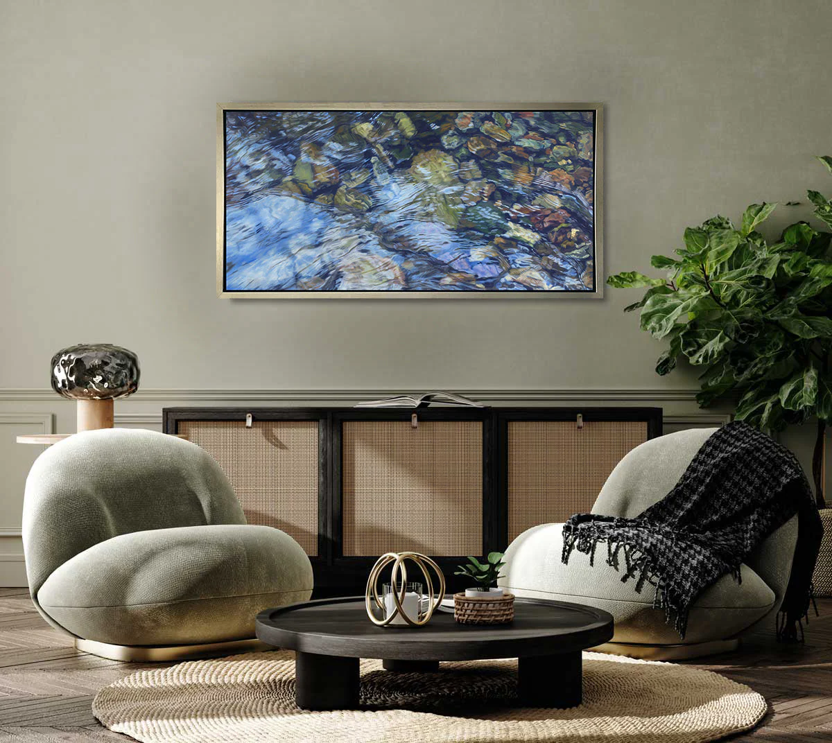 Rocky River 5 - Limited Edition Canvas Print - Image 2